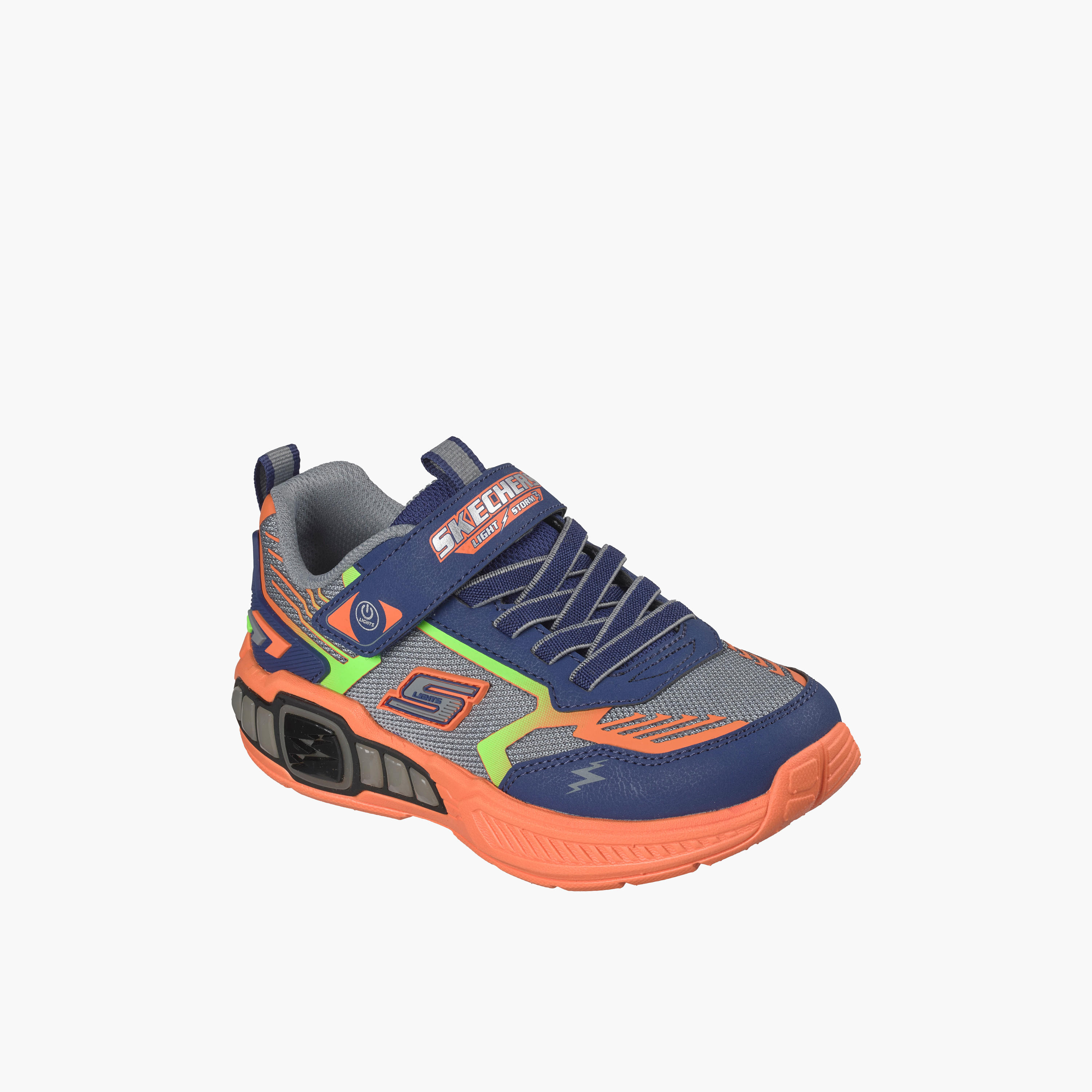 حذاء سنيكرز لايت ستورم 3 بشريط إغلاق لاصق عند الكاحل للأولاد من سكيتشرز-boys-shoes-sneakers-image-1