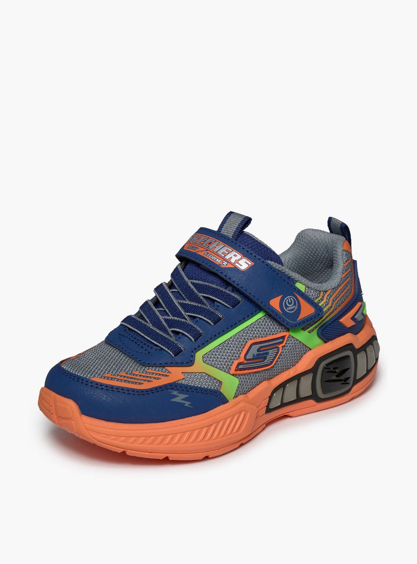 حذاء سنيكرز لايت ستورم 3 بشريط إغلاق لاصق عند الكاحل للأولاد من سكيتشرز-boys-shoes-sneakers-image-4