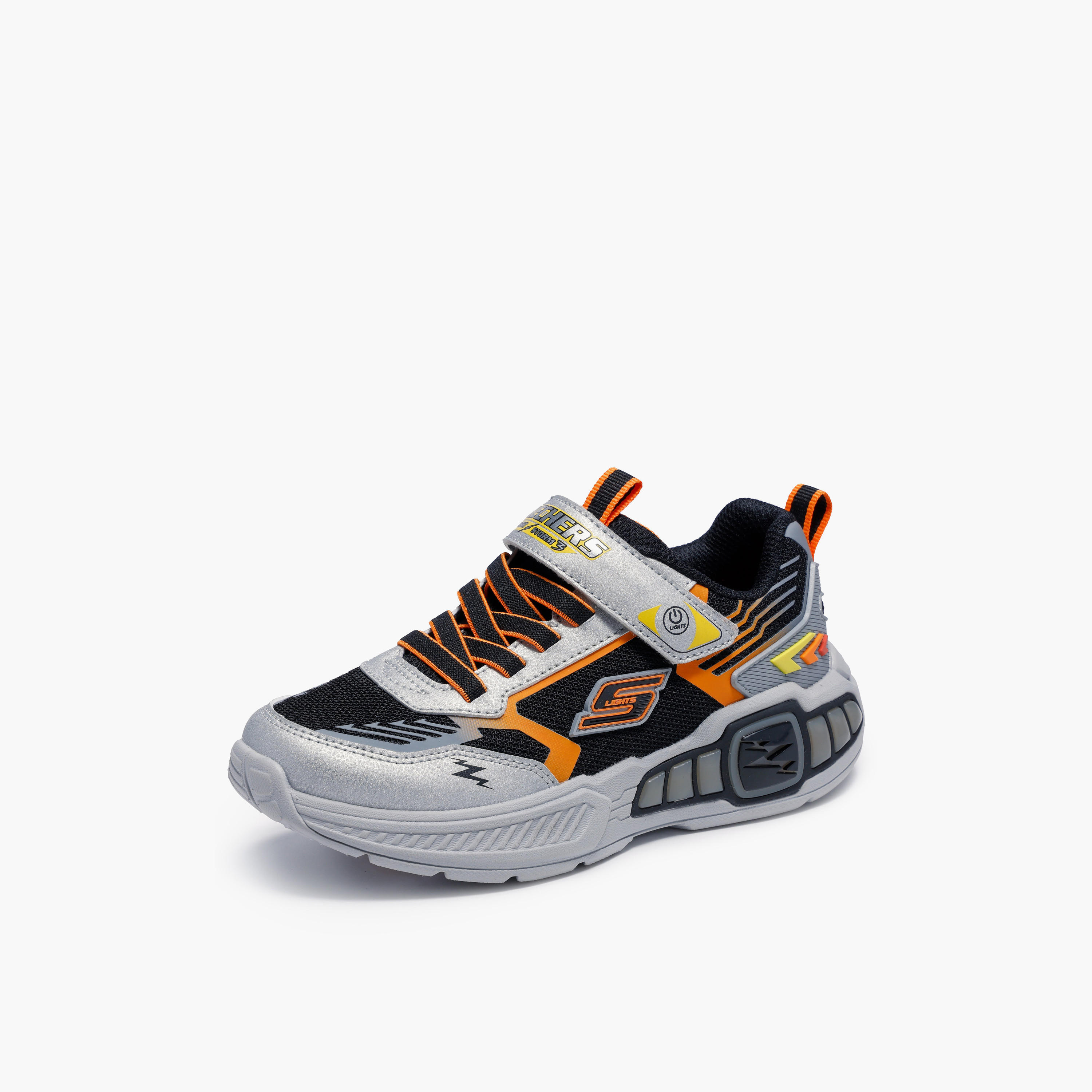 Skechers Boys LIGHT STORM 3 Hook & Loop Sneakers-sports-boys-shoes-image-5
