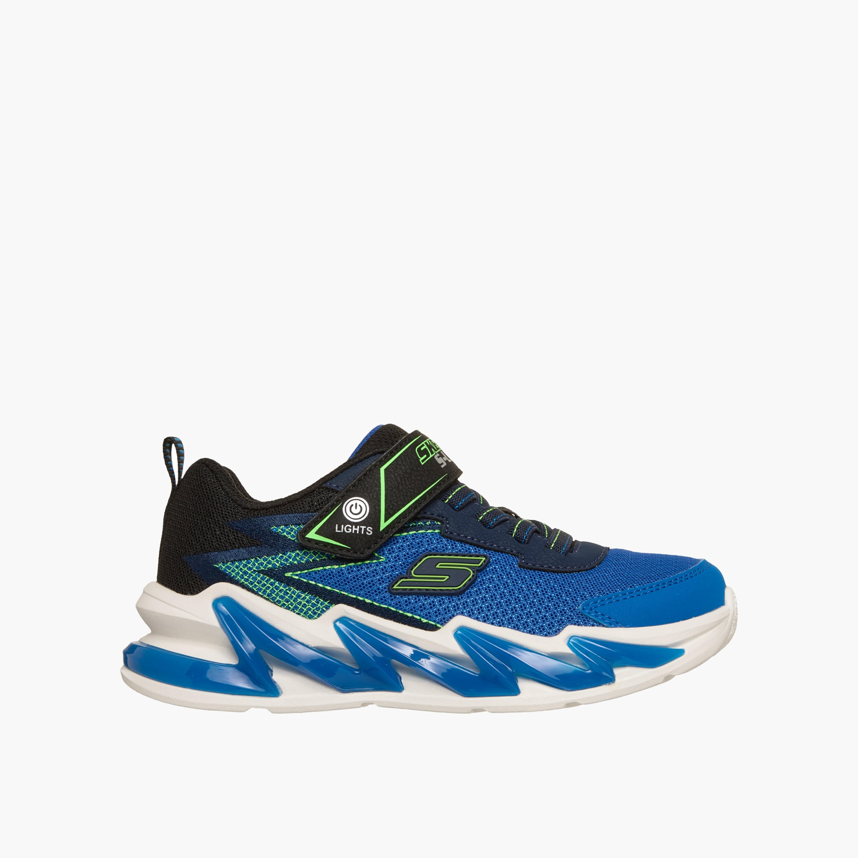 Skechers Boys LIGHT-SURGE Light-Up Hook & Loop Sports Shoes-boys-shoes-sneakers-image-1