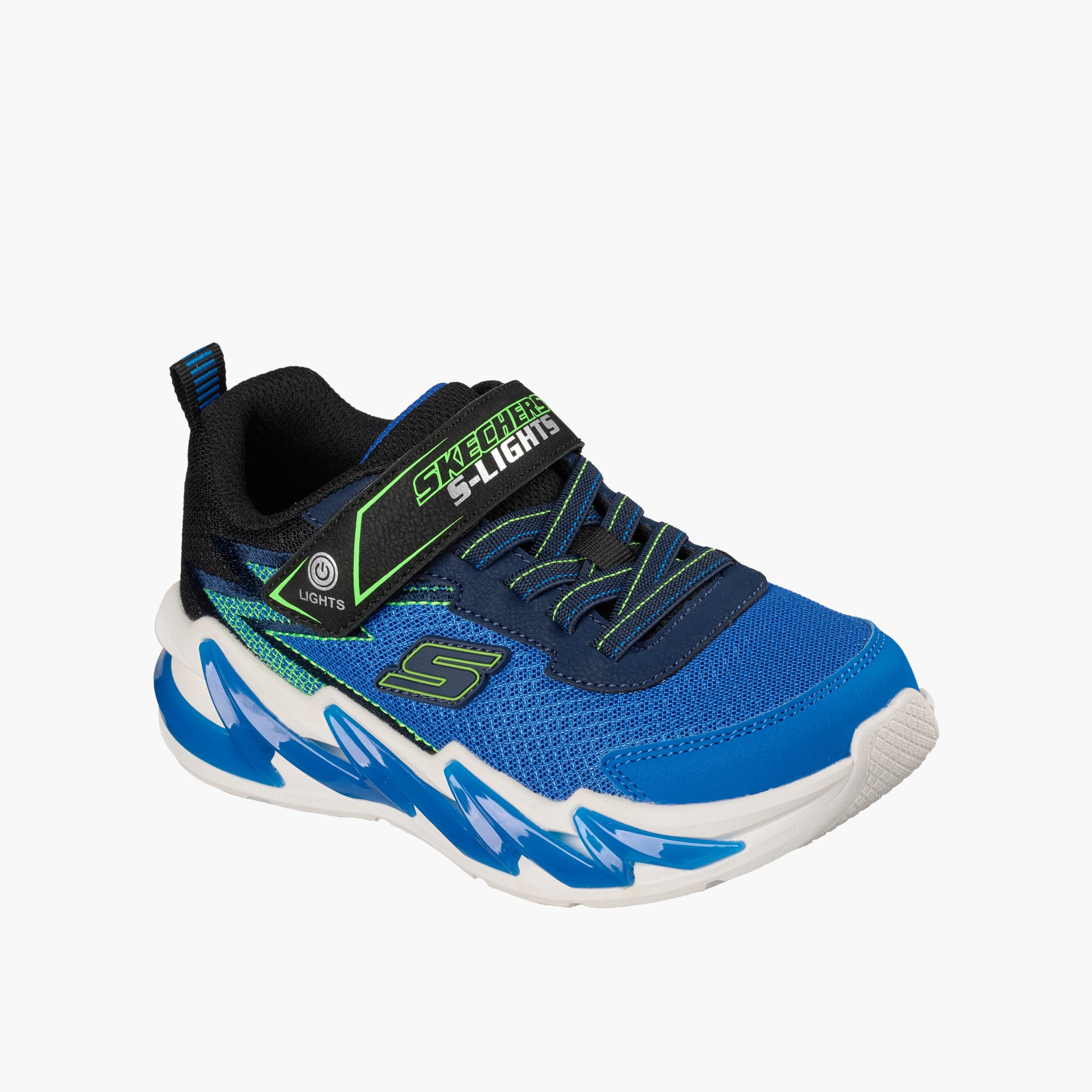 Skechers Boys LIGHT-SURGE Light-Up Hook & Loop Sports Shoes-boys-shoes-sneakers-image-5