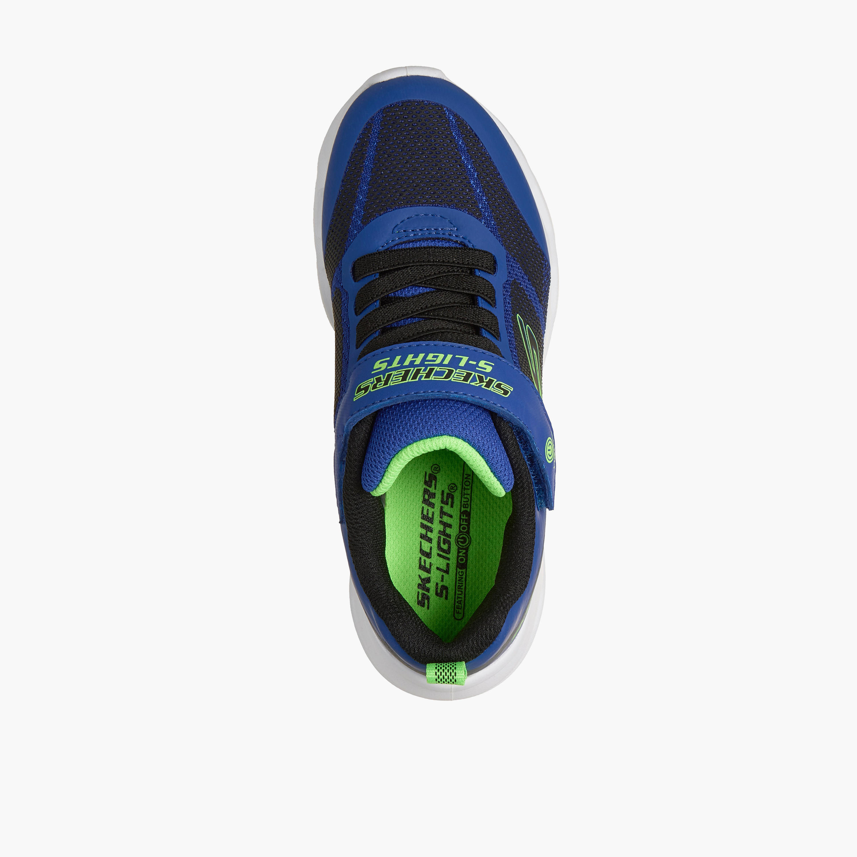 Skechers Boys GLIDE-STEP LIGHTS Hook & Loop Light-Up Ankle Sneakers-sports-boys-shoes-image-3