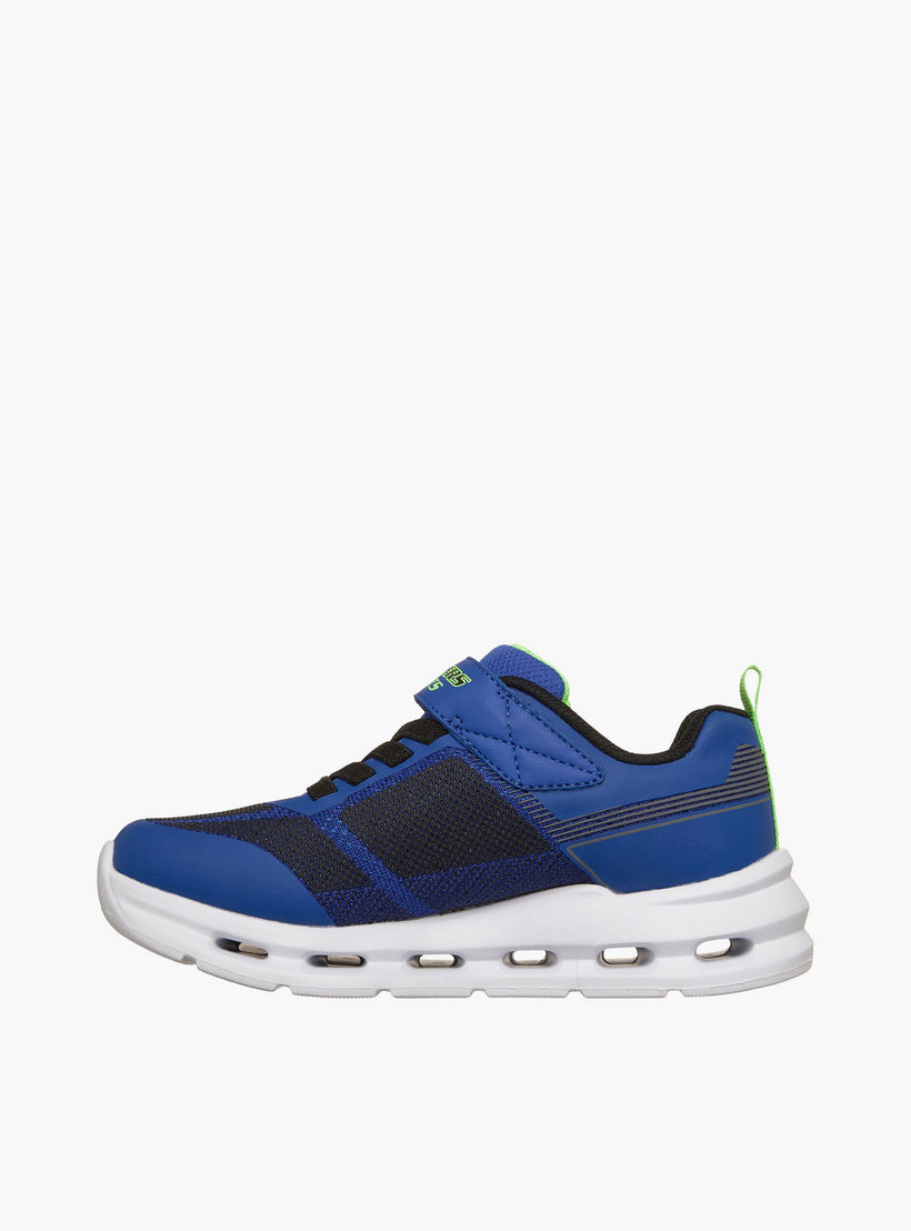 Skechers Boys GLIDE-STEP LIGHTS Hook & Loop Light-Up Ankle Sneakers-sports-boys-shoes-image-6