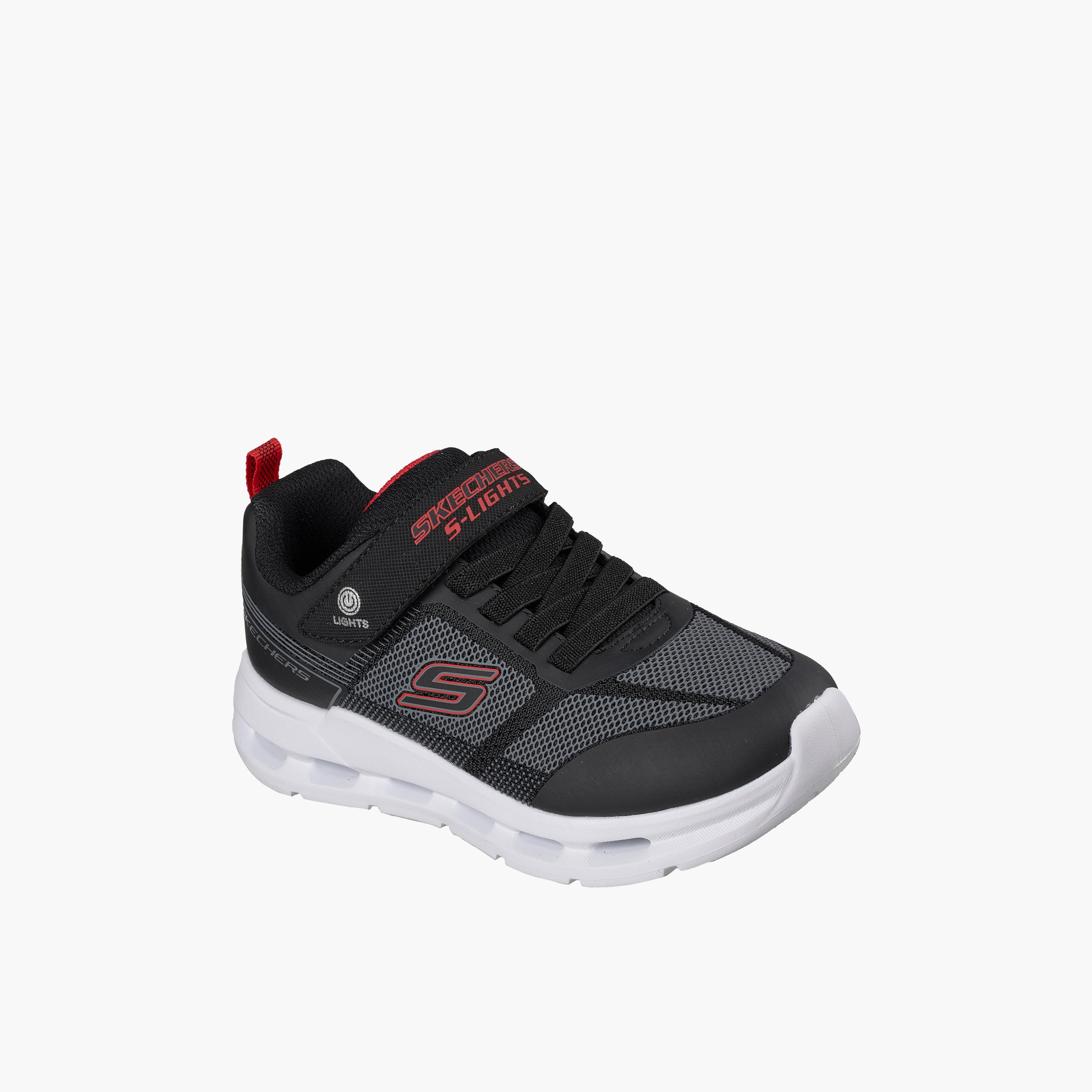حذاء سنيكرز جلايد-ستيب لايتس بشريط إغلاق لاصق للأولاد من سكيتشرز-sports-boys-shoes-image-1