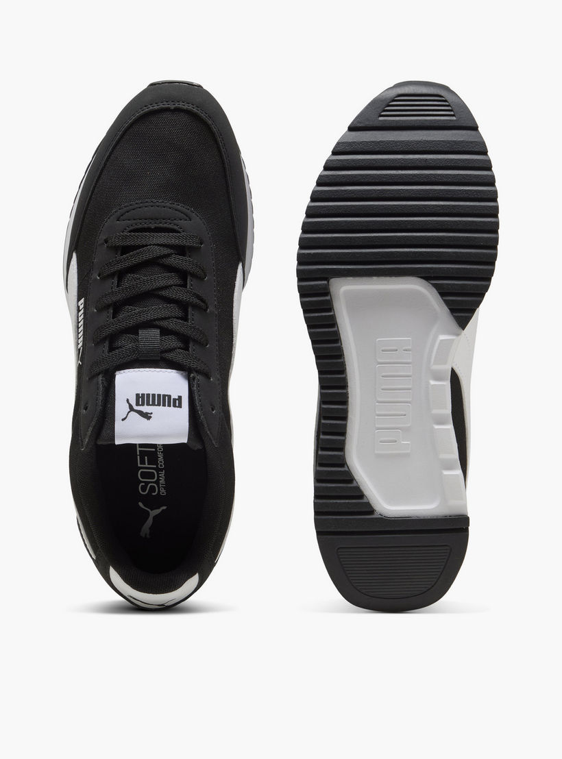 Puma Men R78 Lightwind Lace-Up Low Ankle Sneakers-sports-men-shoes-image-4