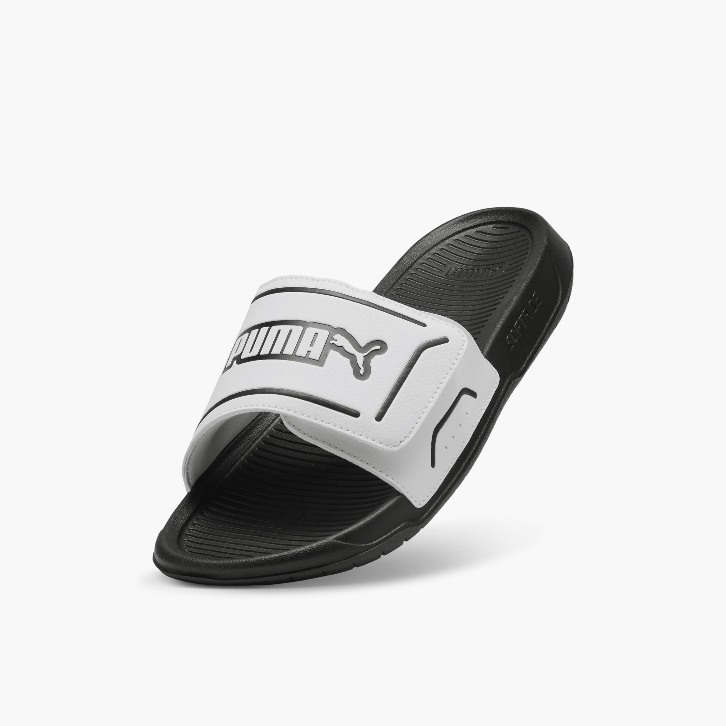 Puma Men Royalcat Comfort 2 Logo Print Slides-men-shoes-flipflopsandslides-image-2