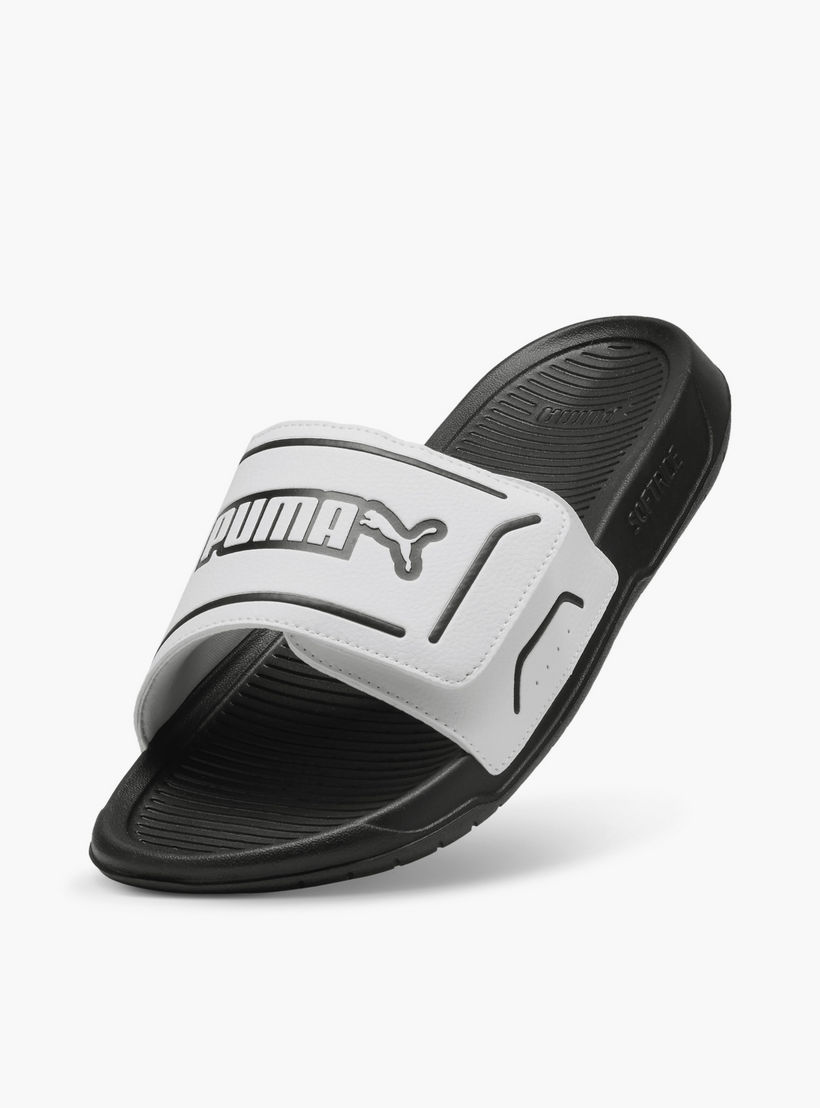Puma Men Royalcat Comfort 2 Logo Print Slides-men-shoes-flipflopsandslides-image-2