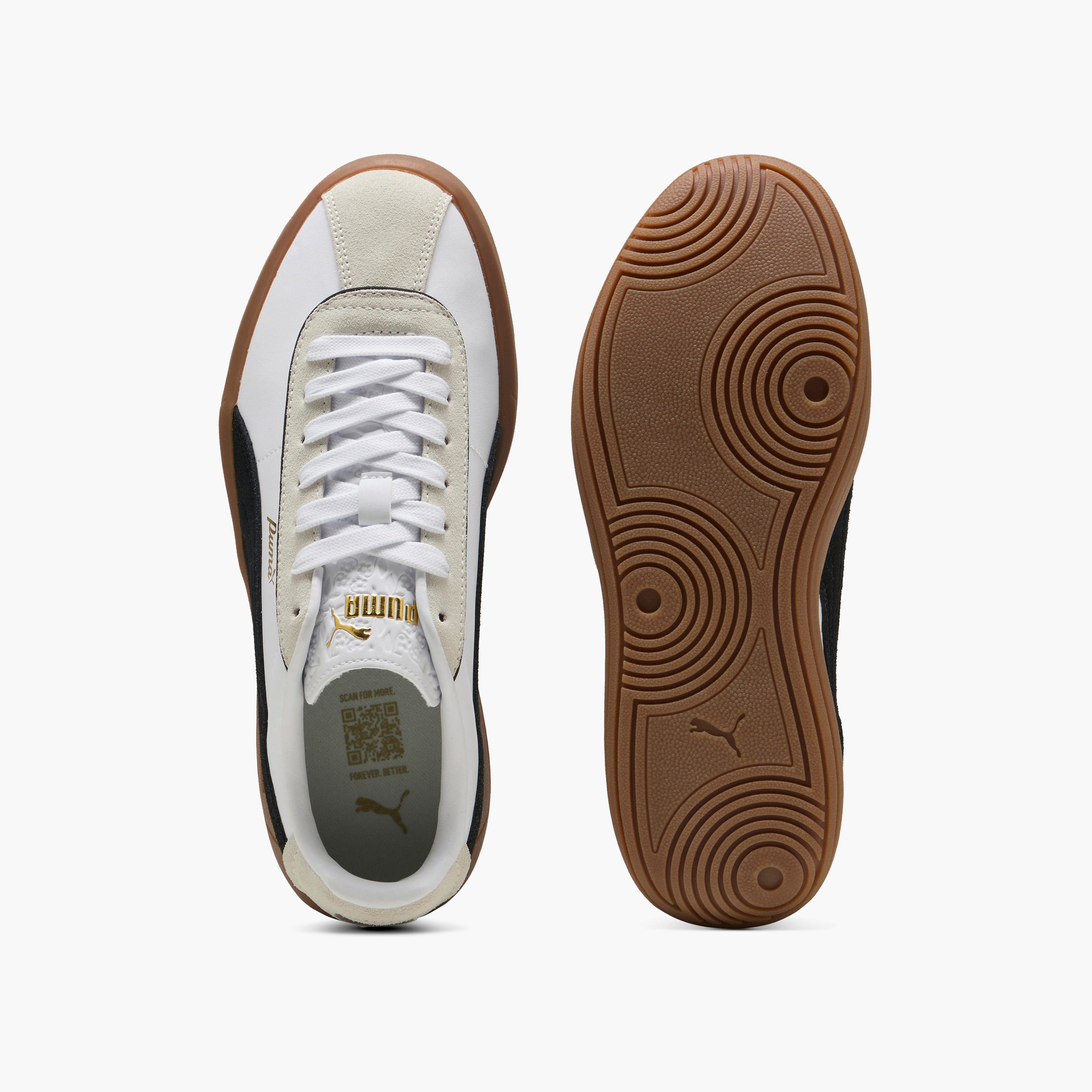 حذاء سنيكرز بوما كلوب كلاسيكا برباط للنساء من بوما - 40036401-sports-women-shoes-image-5