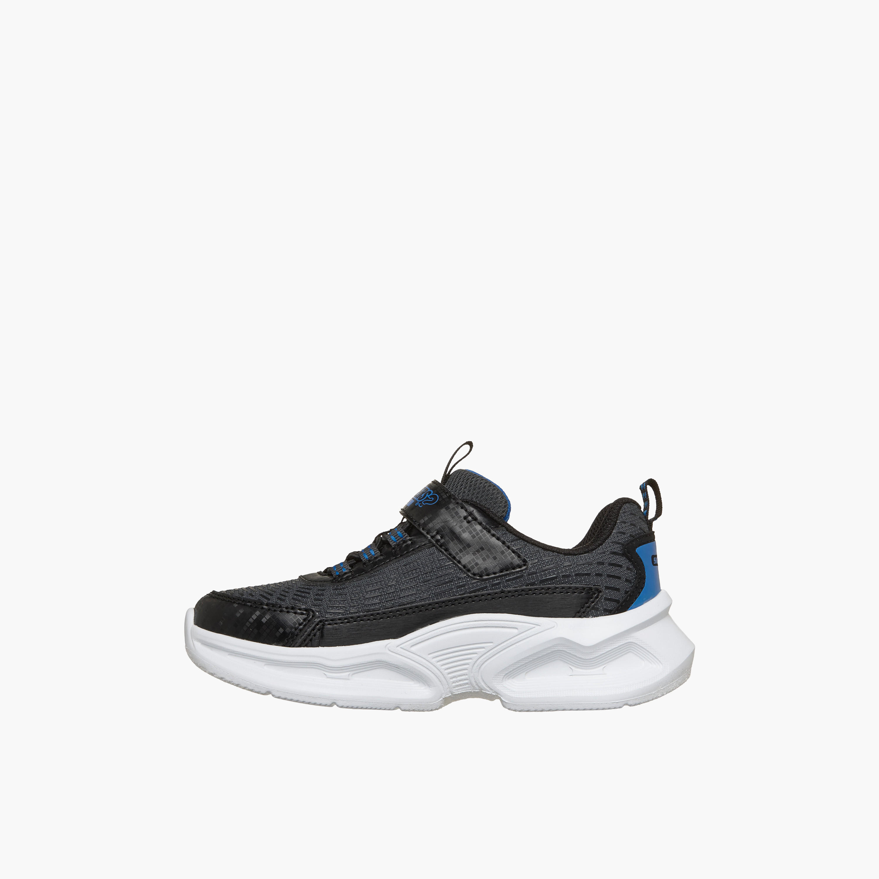 Skechers Boys KINETIC-LIGHTS Hook & Loop Light-Up Ankle Sneakers-sports-boys-shoes-image-6