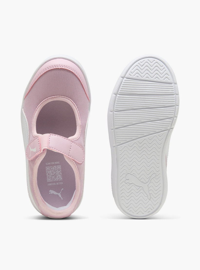 حذاء باليرينا بشريط لاصق كورت فليكس V3 لينا بي إس للبنات من بوما-girls-shoes-ballerinas-image-5