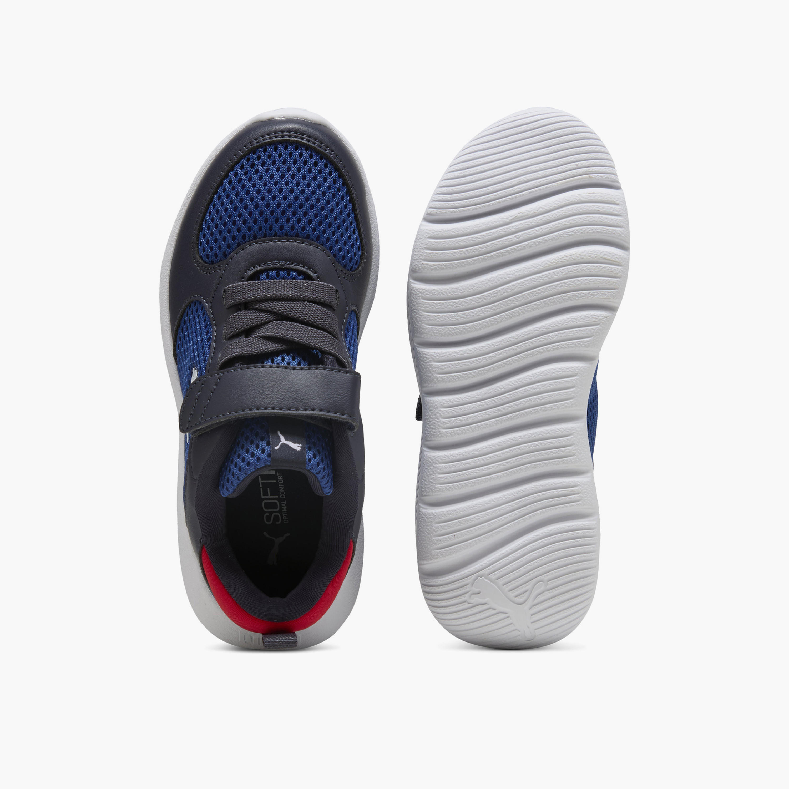 Puma Boys Fun Racer 2 Hook & Loop Ankle Sneakers-sports-boys-shoes-image-4