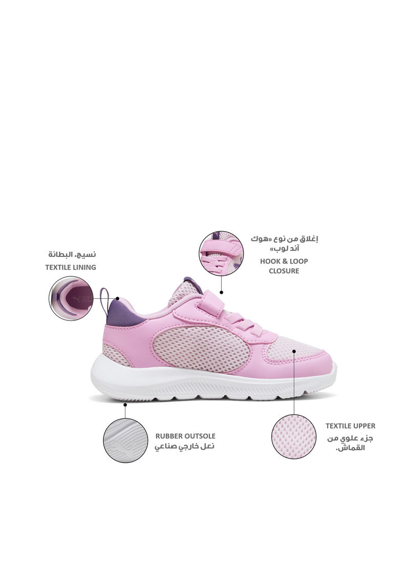 Puma Girls Fun Racer 2 AC + PS Hook & Loop Running Shoes-girls-shoes-sneakers-image-2