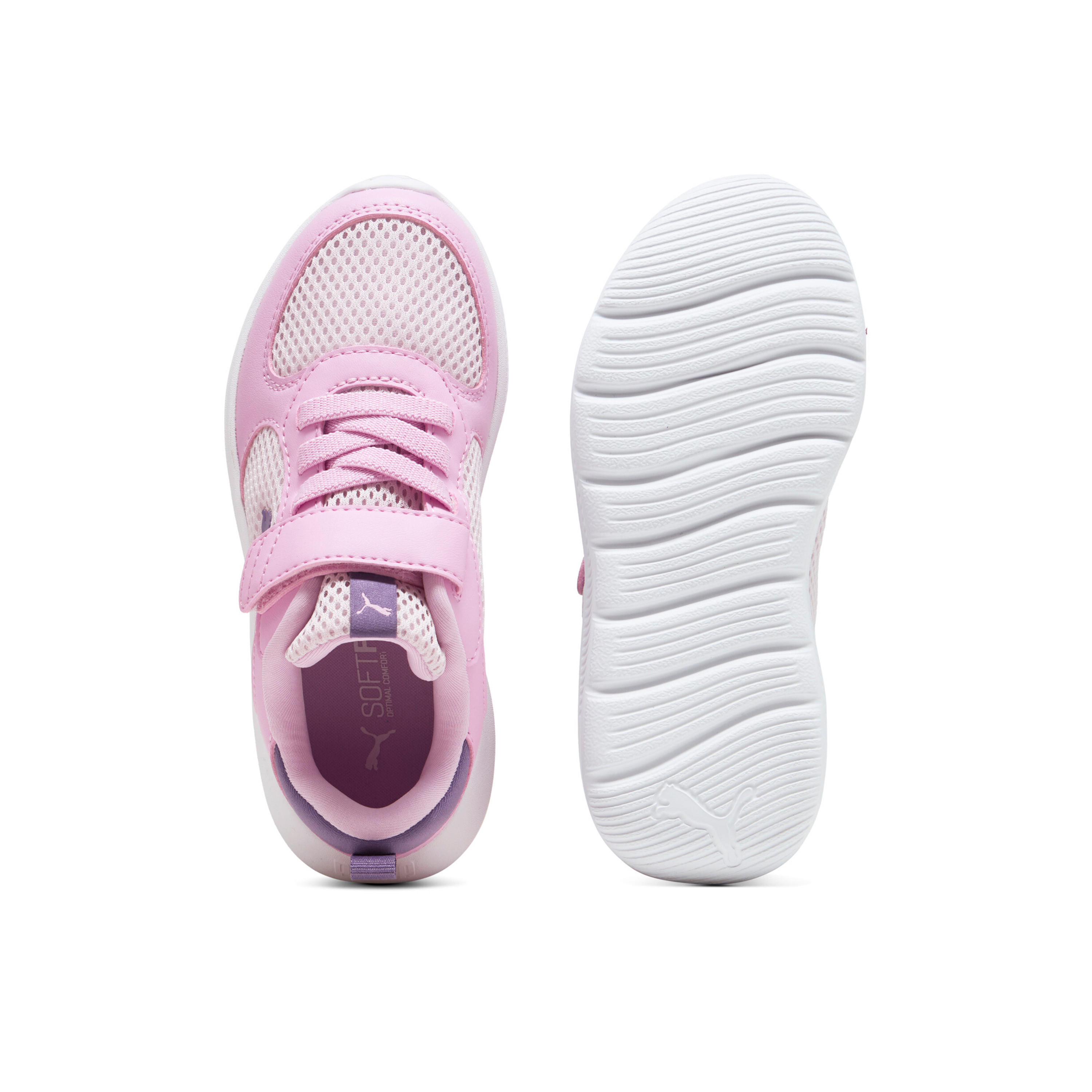 Puma Girls Fun Racer 2 AC + PS Hook & Loop Running Shoes-girls-shoes-sneakers-image-5