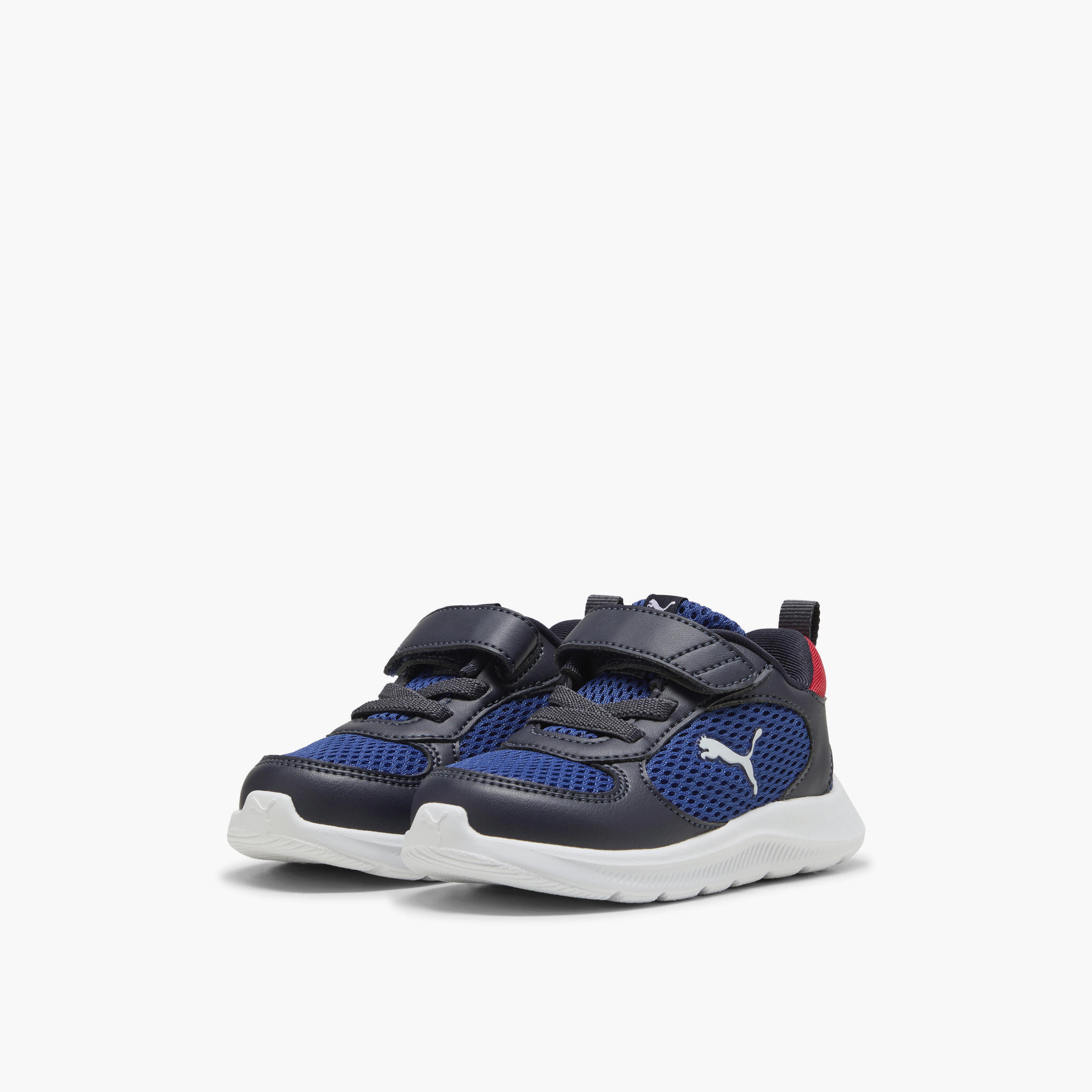 Puma Fun Racer 2 Ankle Sneakers with Hook & Loop Closure-sports-boys-shoes-image-1