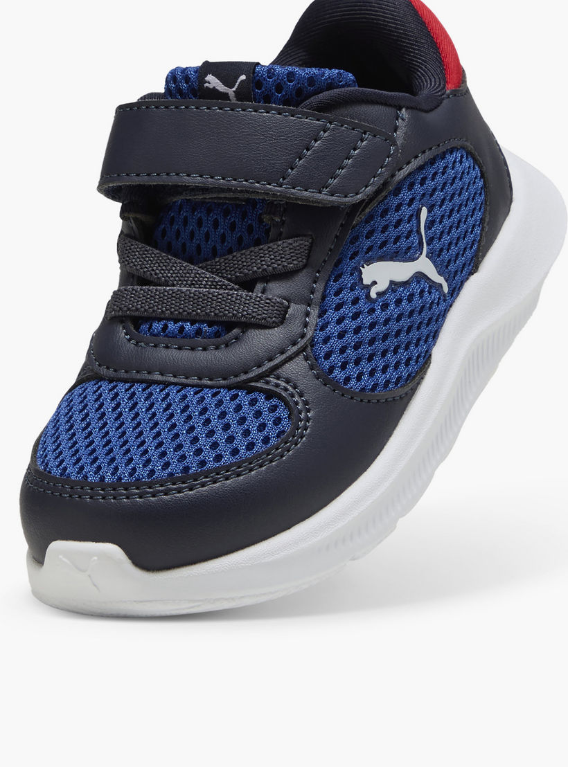 Puma Fun Racer 2 Ankle Sneakers with Hook & Loop Closure-sports-boys-shoes-image-5