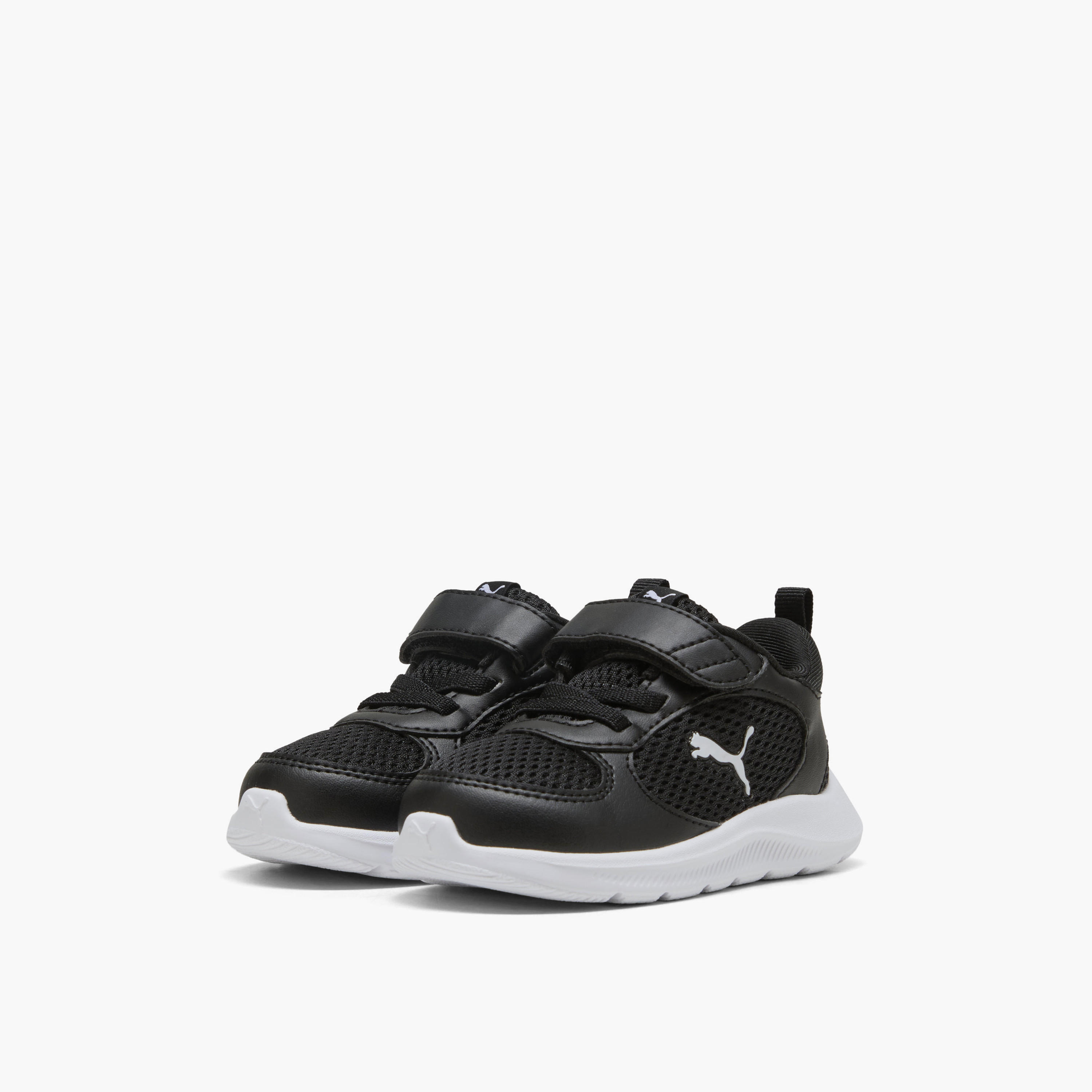 Puma Fun Racer 2 Ankle Sneakers with Hook & Loop Closure-baby-girls-shoes-closedshoes-image-1