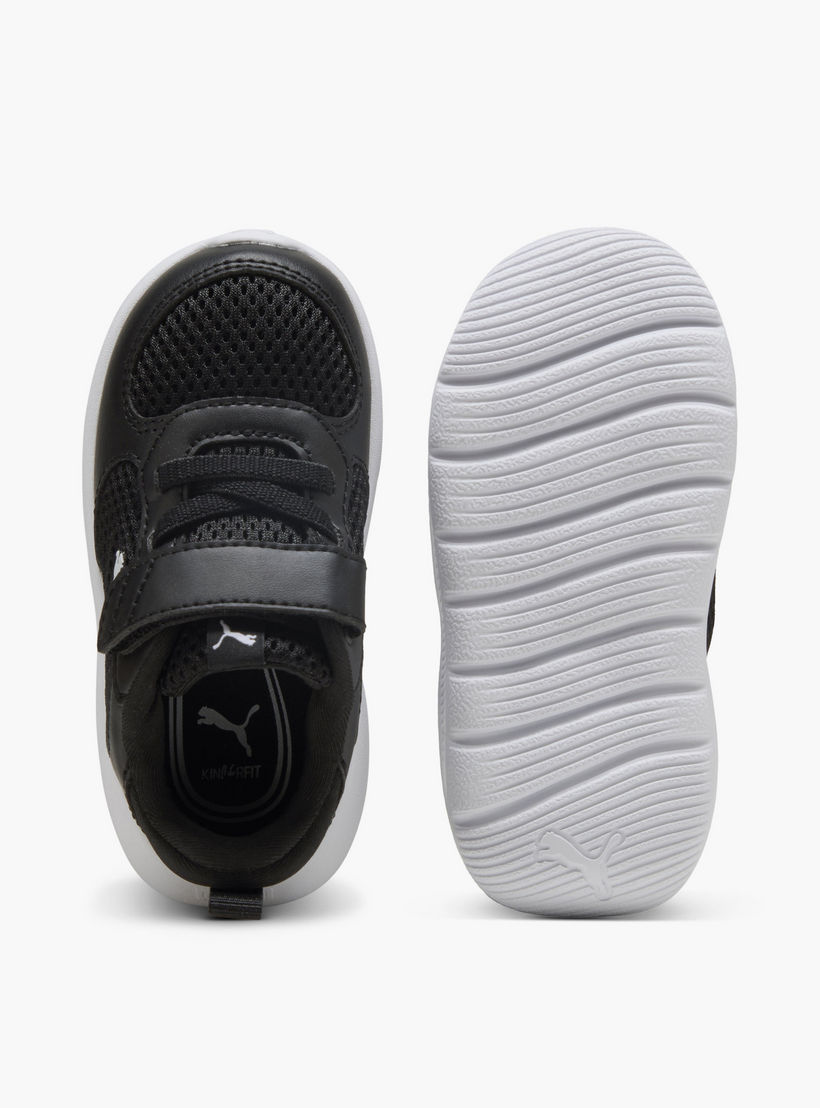 Puma Fun Racer 2 Ankle Sneakers with Hook & Loop Closure-baby-girls-shoes-closedshoes-image-4