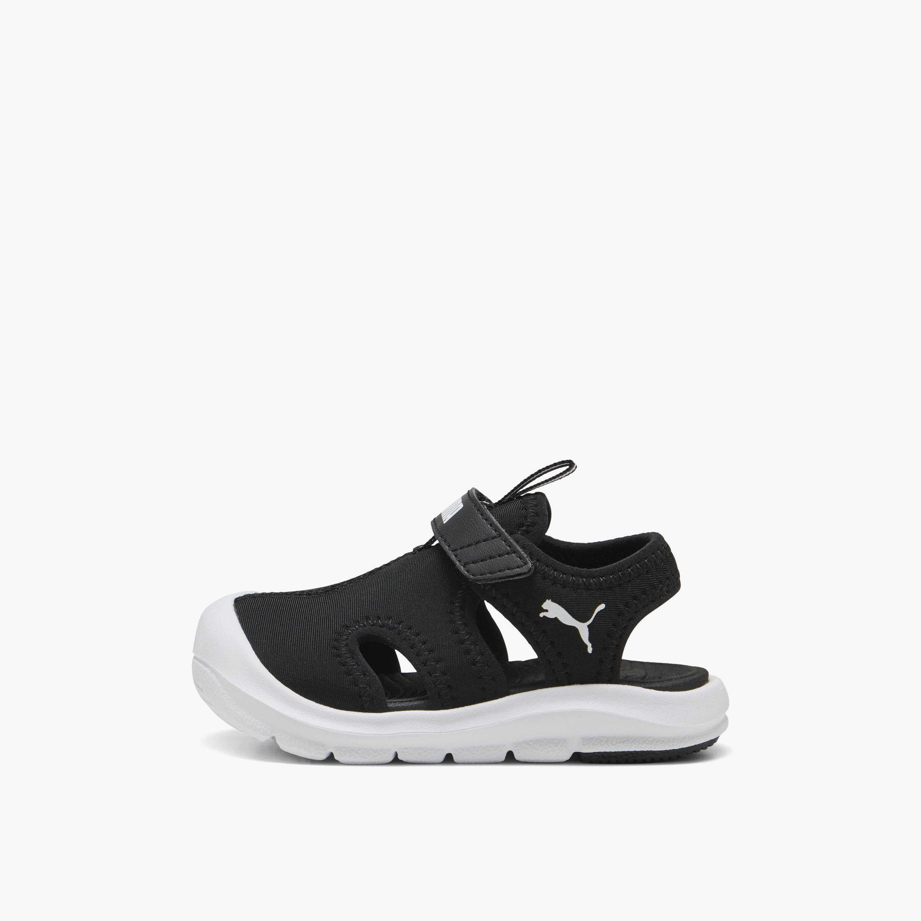 Puma Fun Racer V Sandals with Hook & Loop Closure-baby-girls-shoes-sandals-image-2