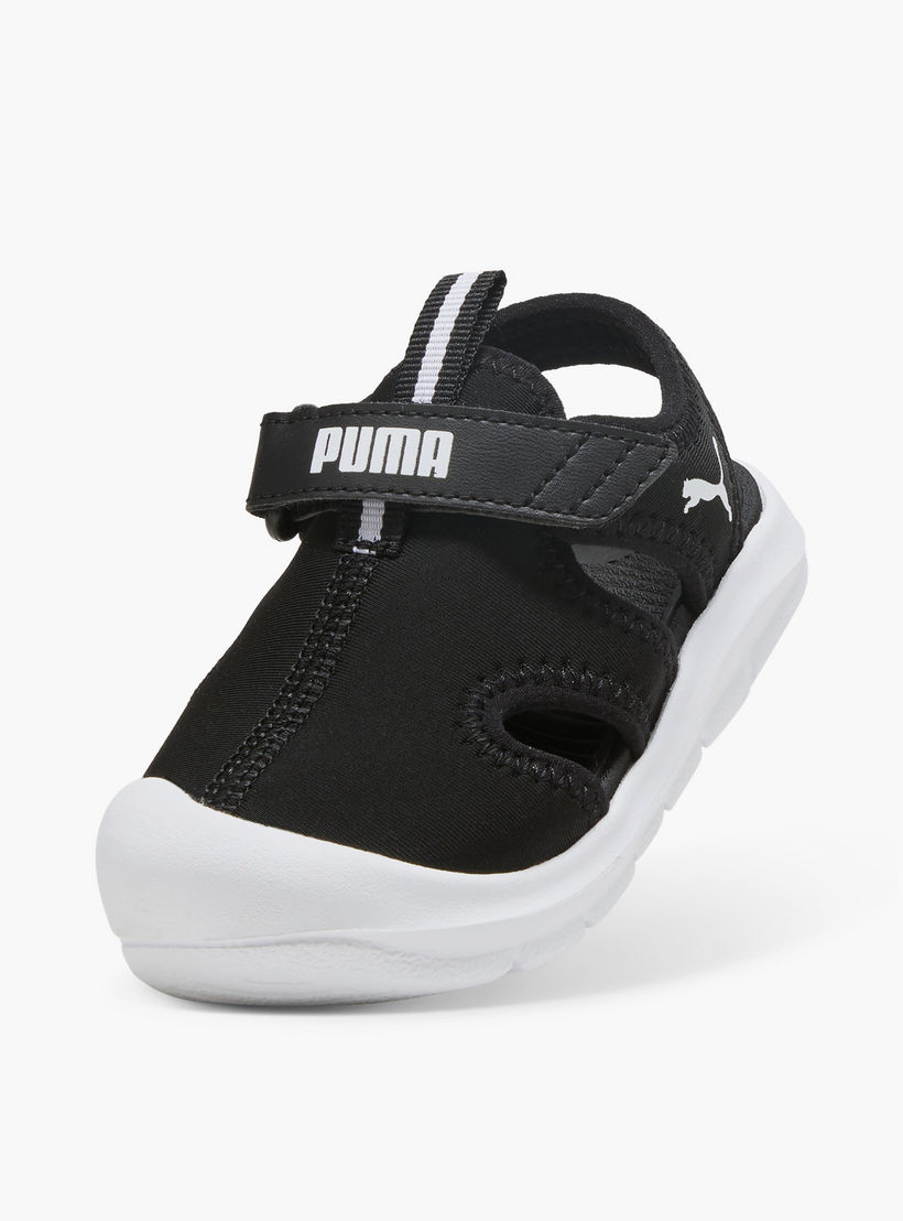 Puma Fun Racer V Sandals with Hook & Loop Closure-baby-girls-shoes-sandals-image-4