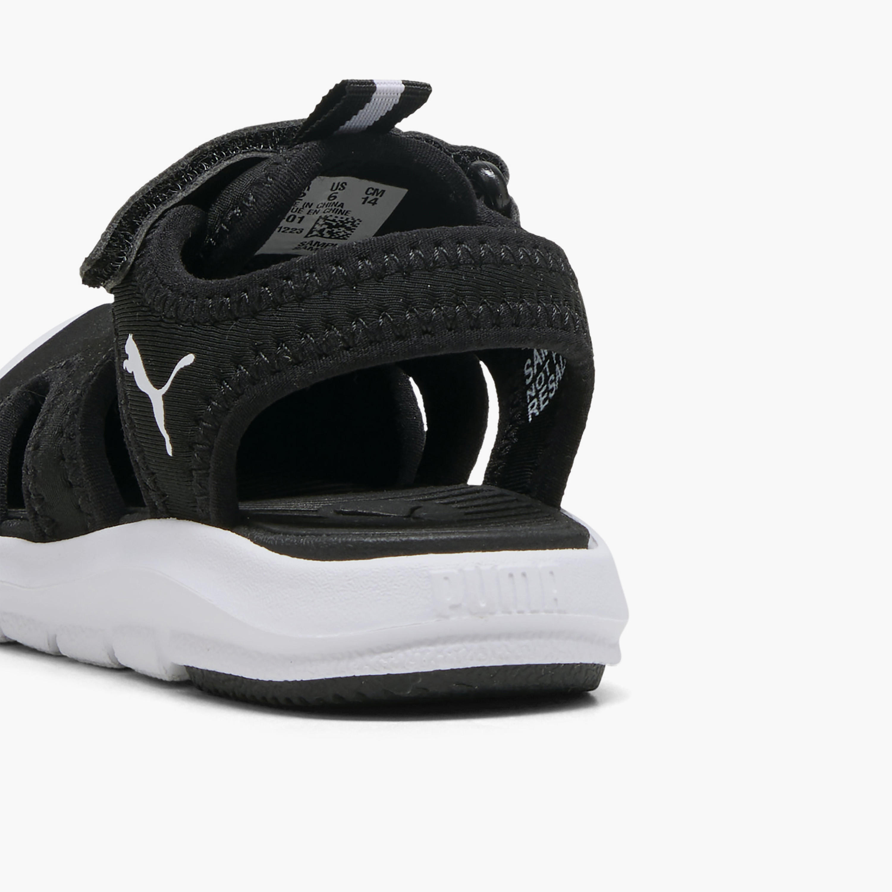 Puma Fun Racer V Sandals with Hook & Loop Closure-baby-girls-shoes-sandals-image-5