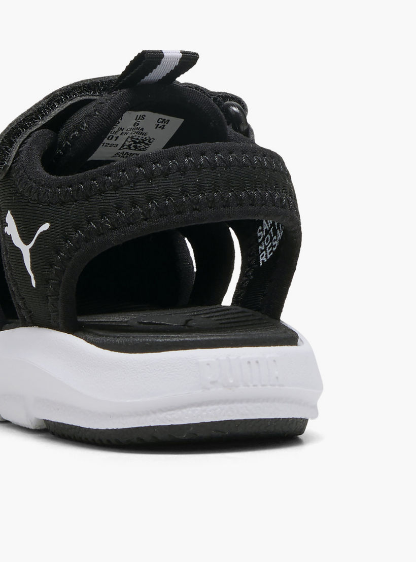 Puma Fun Racer V Sandals with Hook & Loop Closure-baby-girls-shoes-sandals-image-5