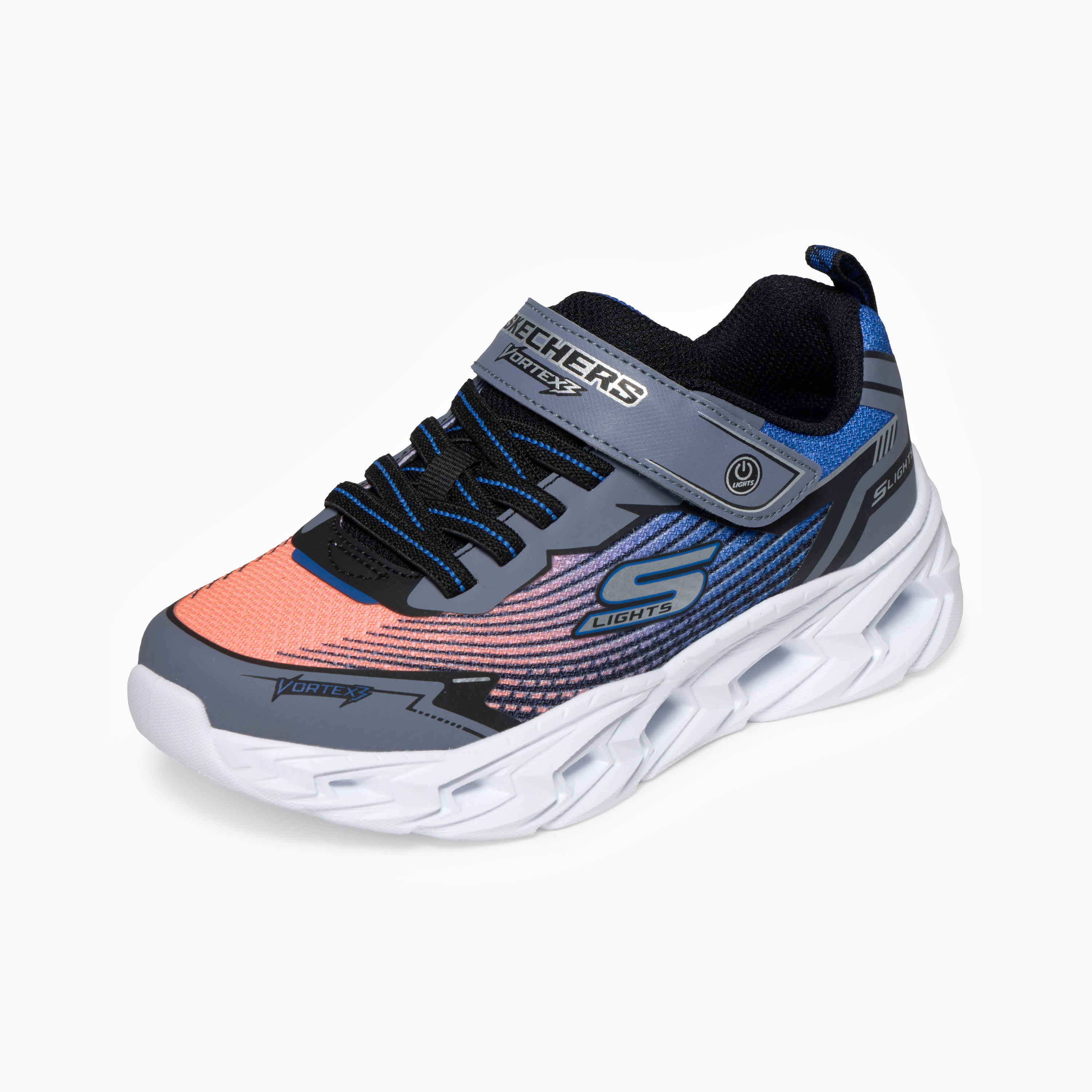 حذاء رياضي مضيء فورتكس 3.0 للأولاد من سكيتشرز-boys-shoes-sneakers-image-4