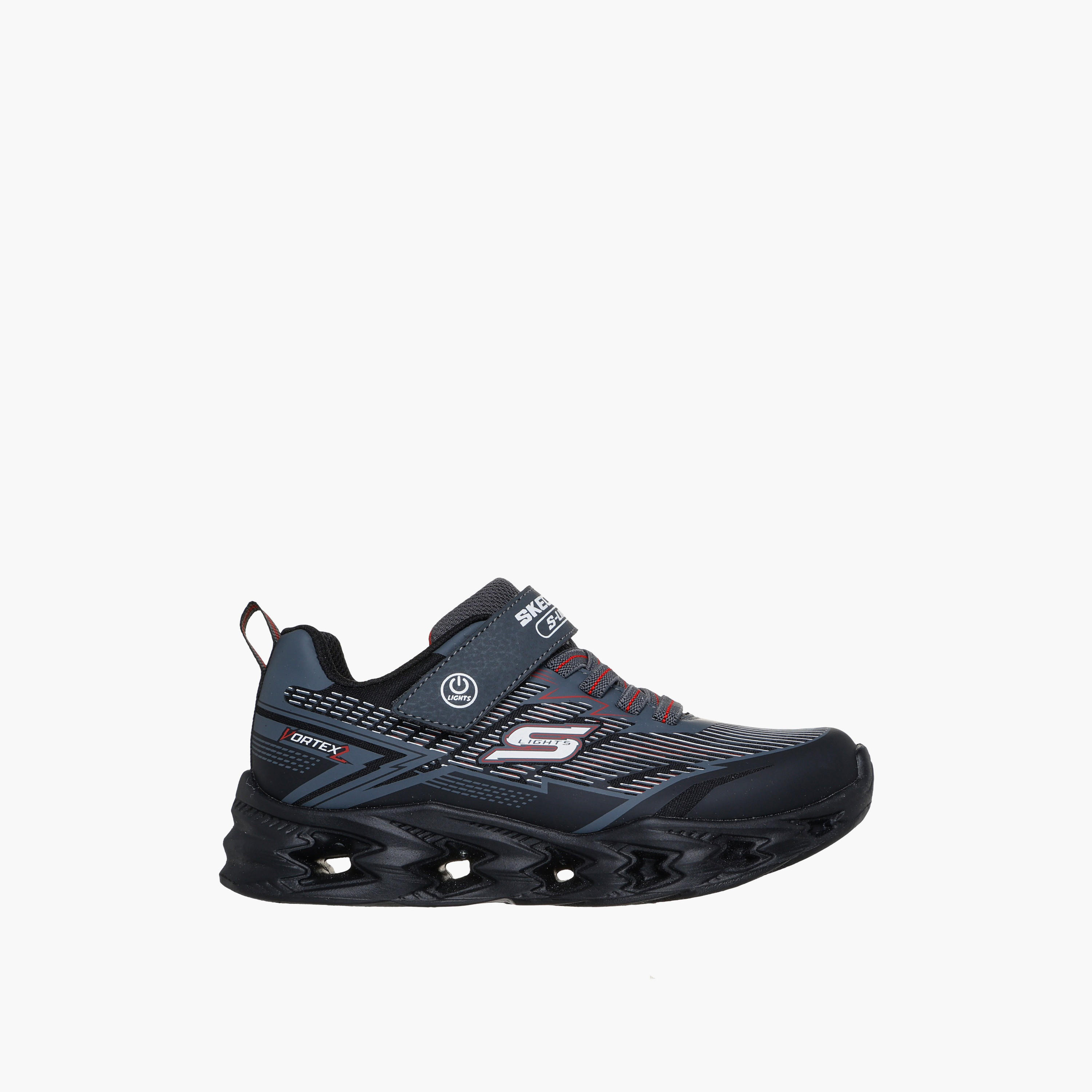 Skechers Boys Hook & Loop Light-Up Sports Shoes-sports-boys-shoes-image-2