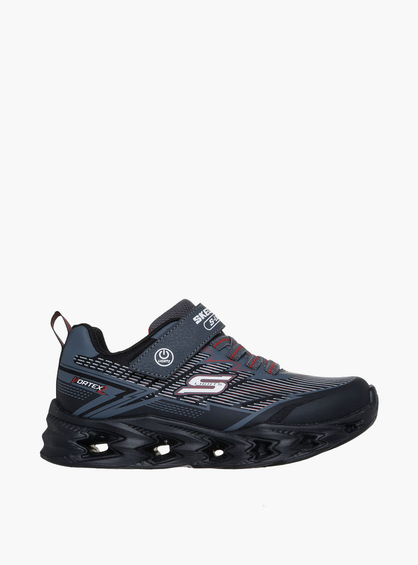 Skechers Boys Hook & Loop Light-Up Sports Shoes-sports-boys-shoes-image-2