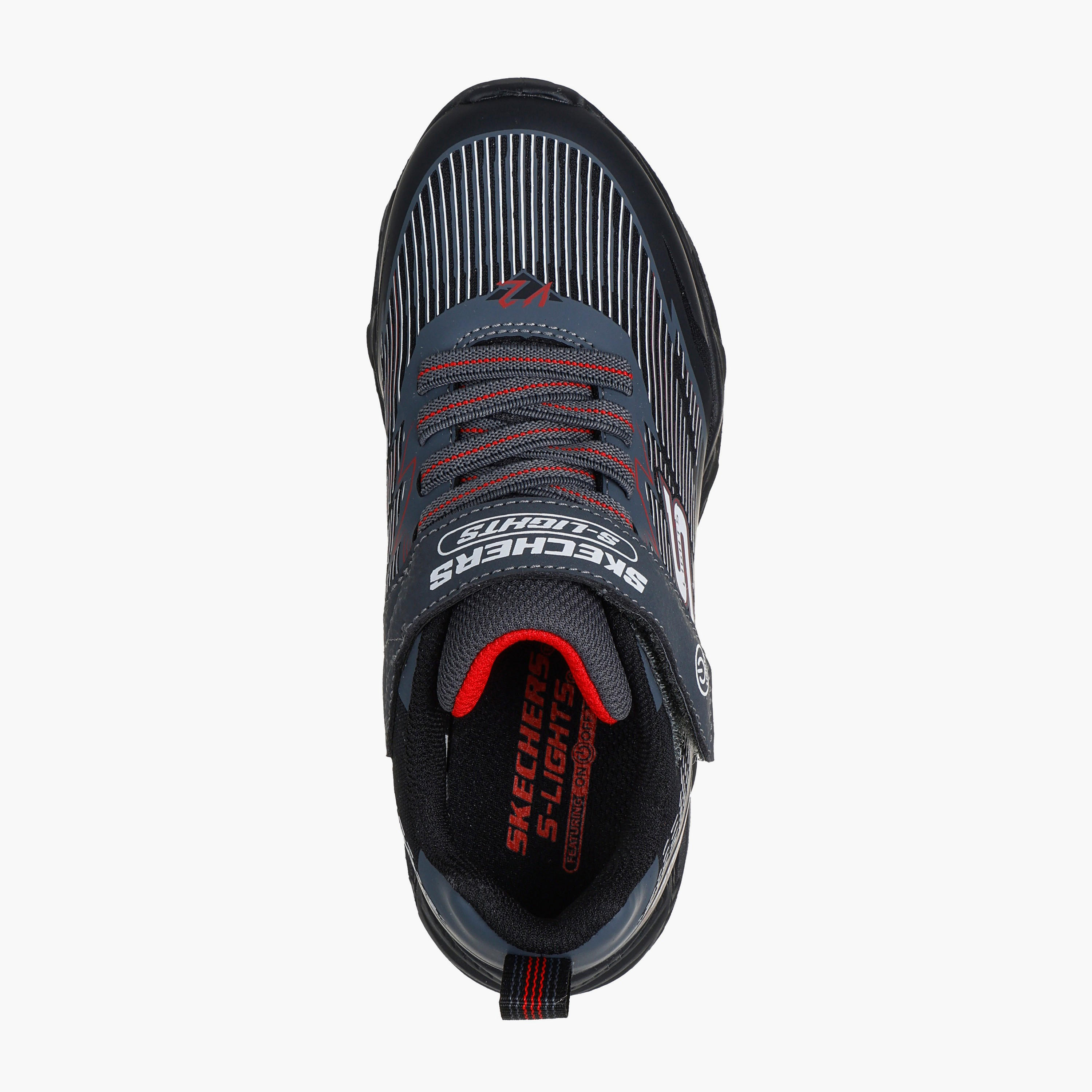 Skechers Boys Hook & Loop Light-Up Sports Shoes-sports-boys-shoes-image-3