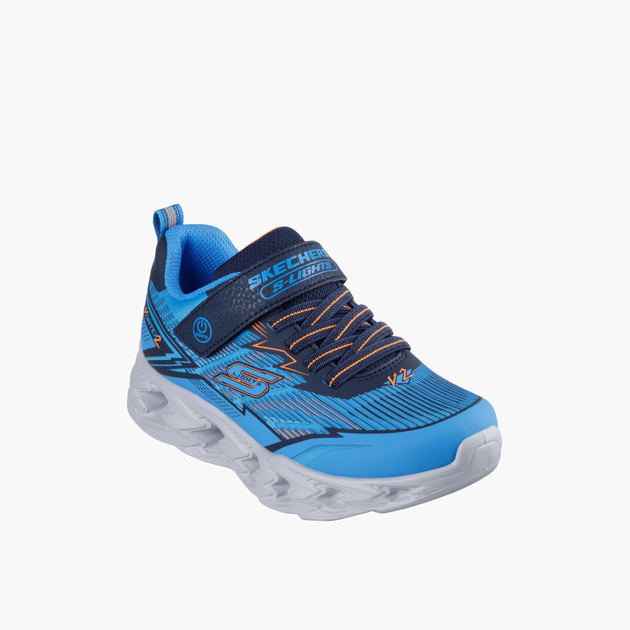 Skechers Boys Hook & Loop Light-Up Sports Shoes-sports-boys-shoes-image-1
