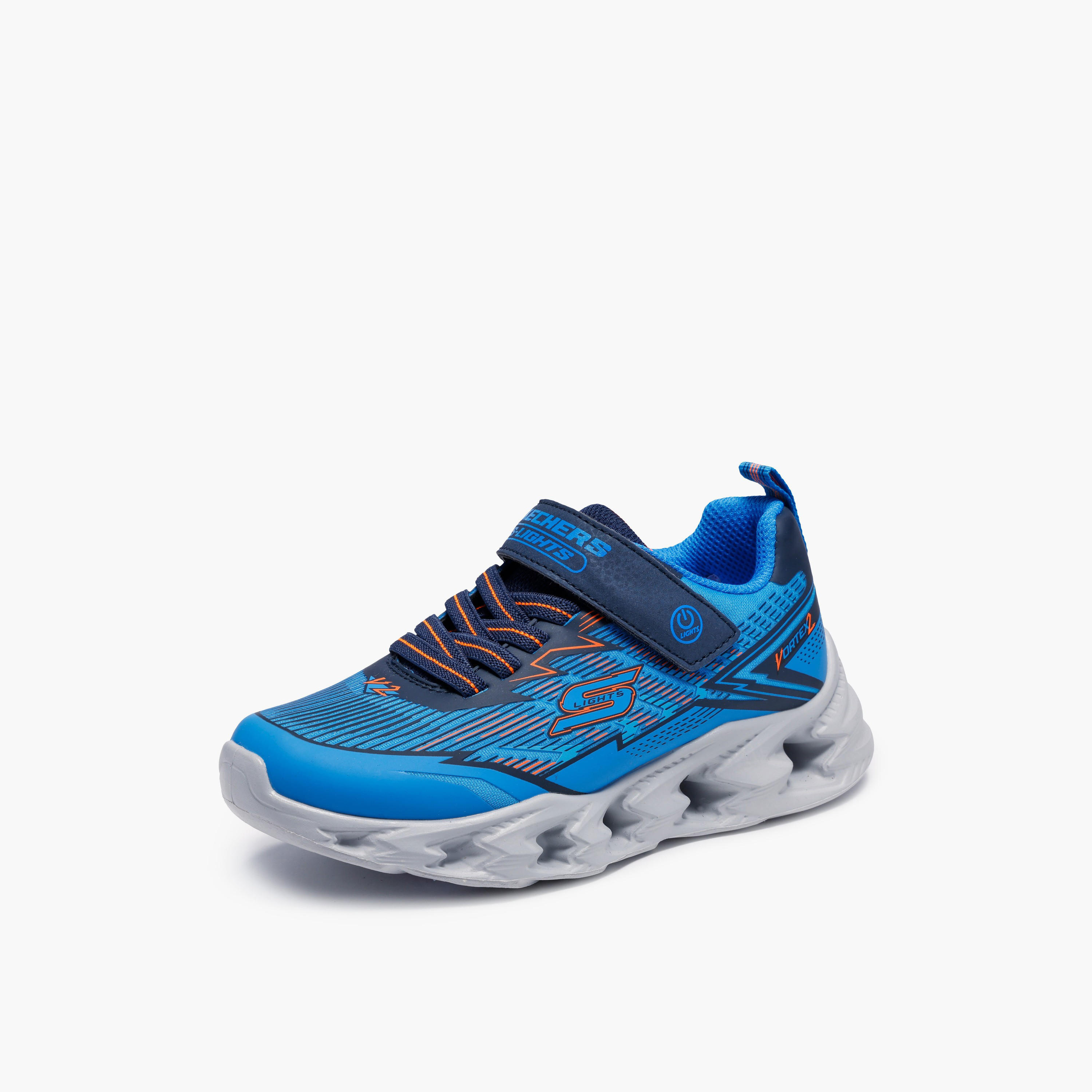 Skechers Boys Hook & Loop Light-Up Sports Shoes-sports-boys-shoes-image-5