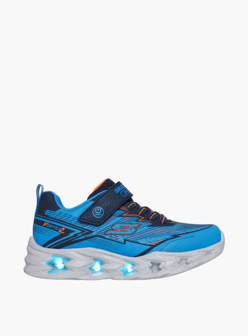 Skechers Boys Hook & Loop Light-Up Sports Shoes-sports-boys-shoes-image-6
