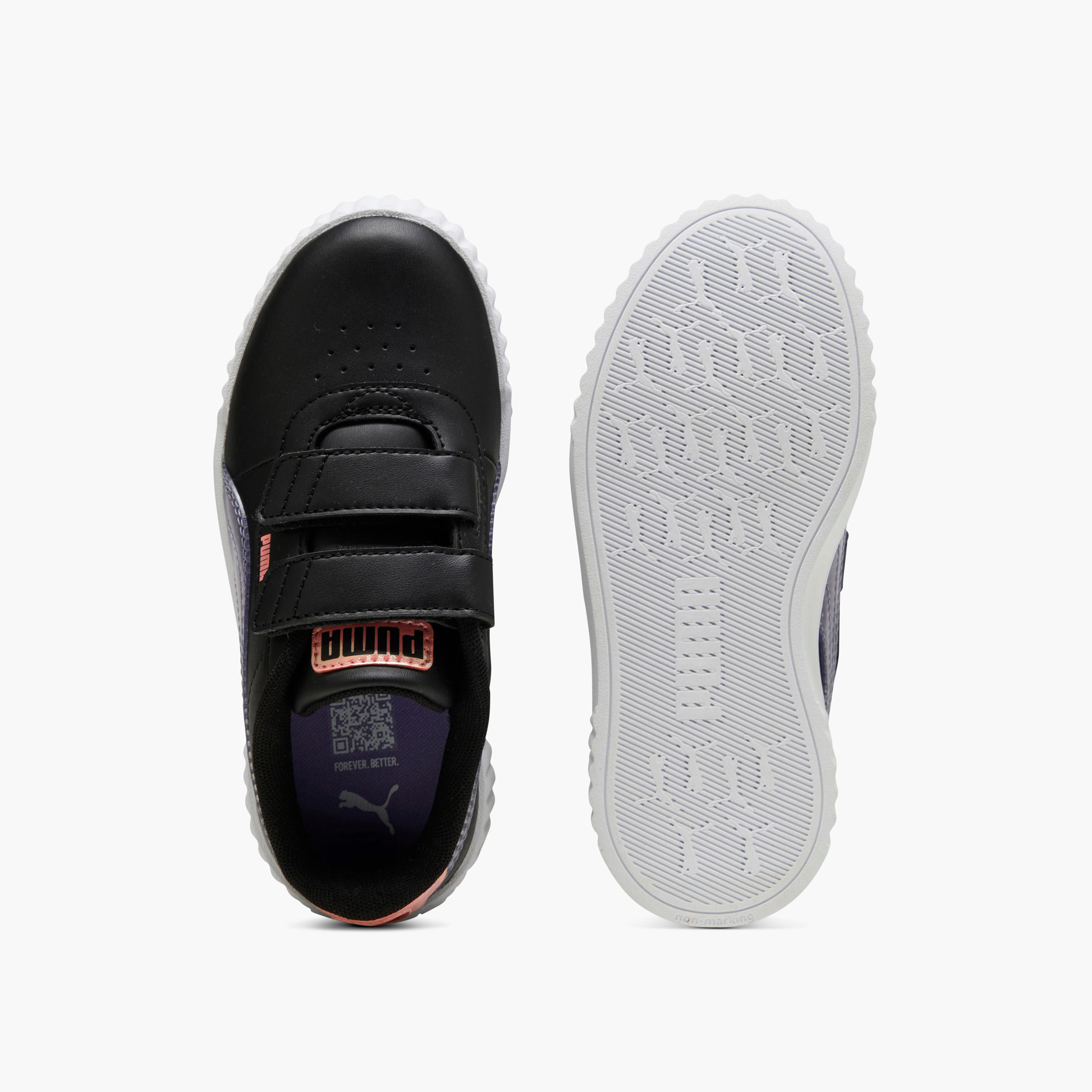 حذاء سنيكرز كارينا 3.0 بلوري دريمز بشريط إغلاق لاصق للأولاد من بوما - 40060902-sports-boys-shoes-image-4