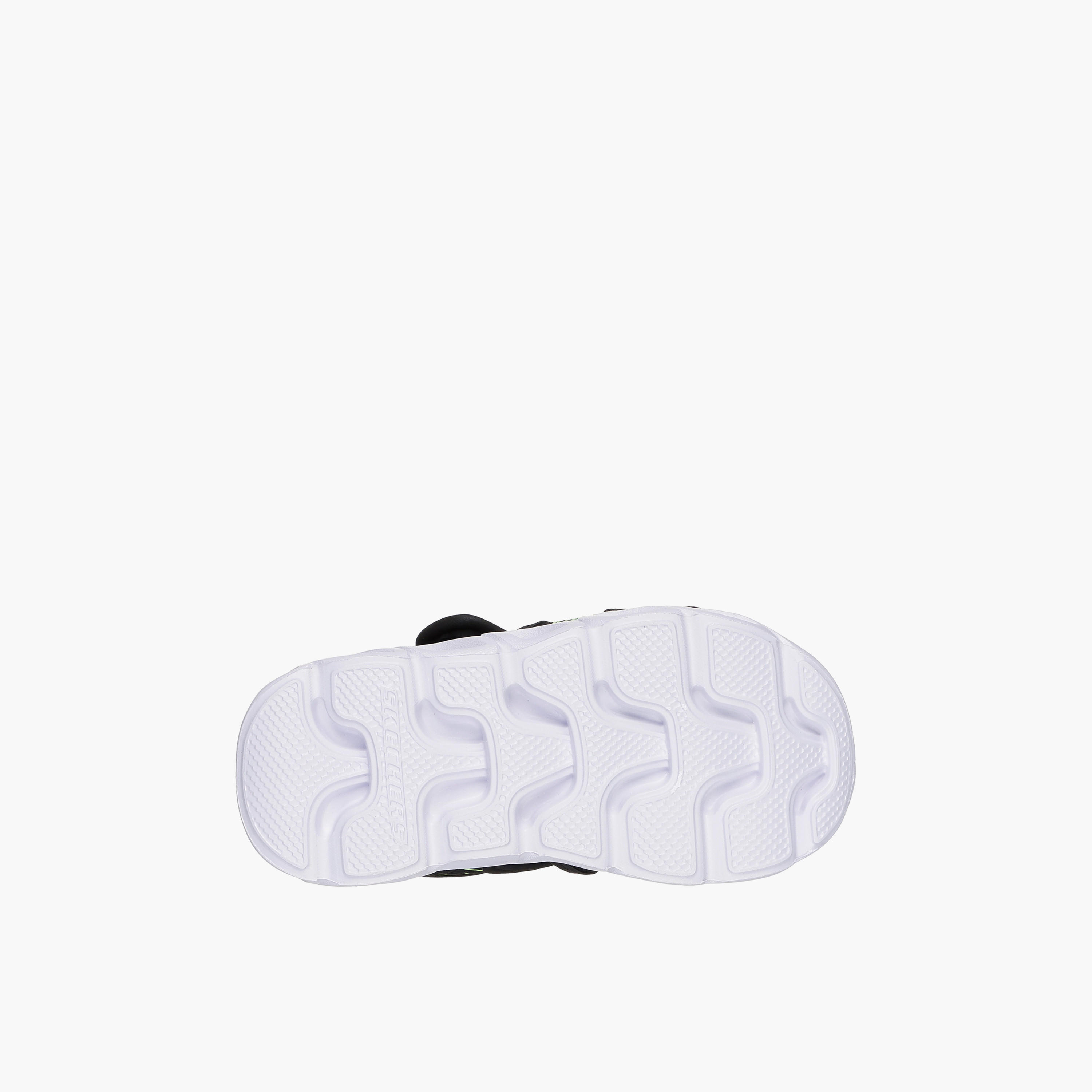 Skechers HYPNO-SPLASH Sandals with Hook & Loop Closure - 400612N-BKLM-CP-baby-boys-shoes-sandals-image-6