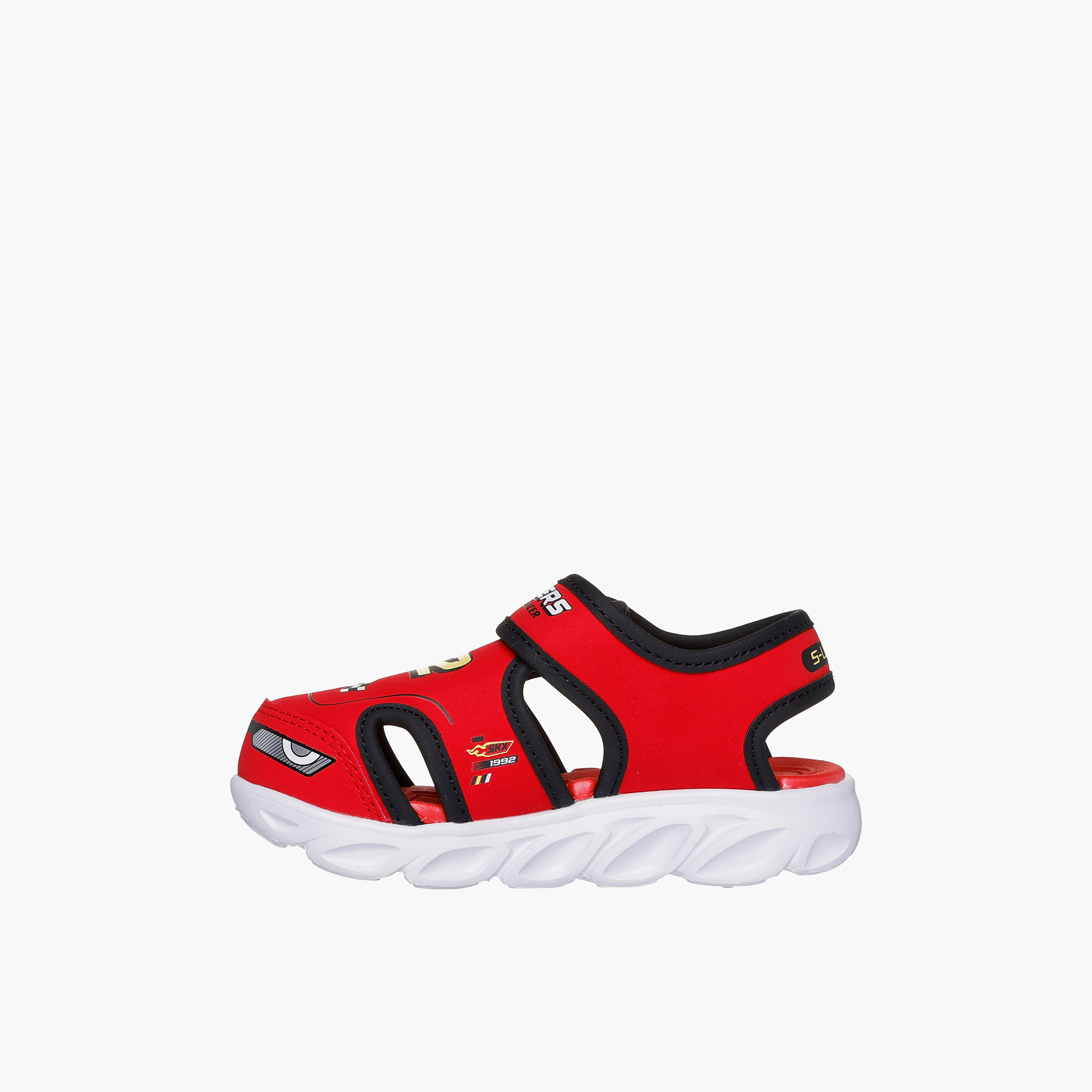 Skechers HYPNO-SPLASH Sandals with Hook & Loop Closure - 400612N-RDBK-CP-baby-boys-shoes-sandals-image-5