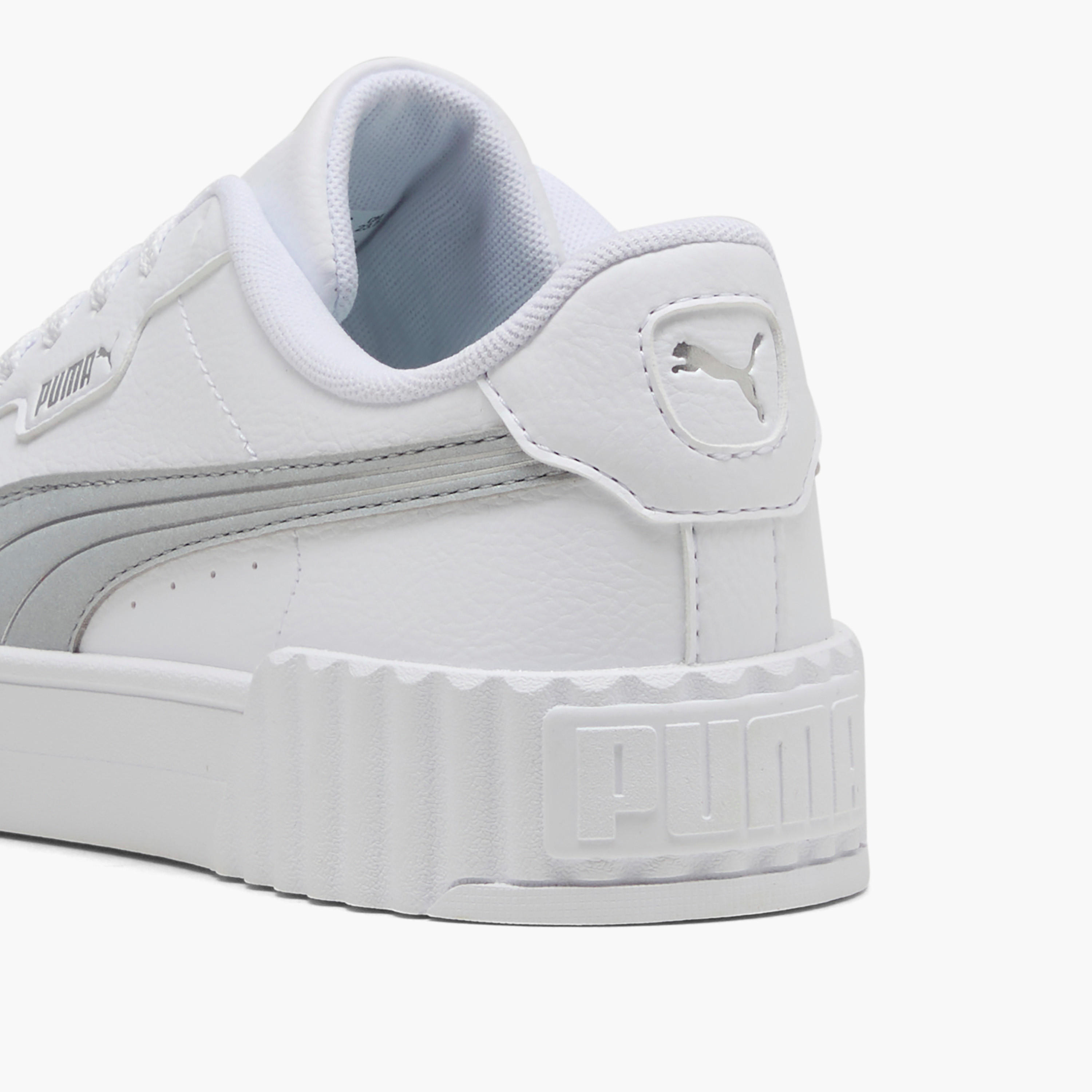Puma Women's CARINA 3.0 AQUA METALLICS Lace-Up Sneakers - 40072201-women-shoes-sneakers-image-3