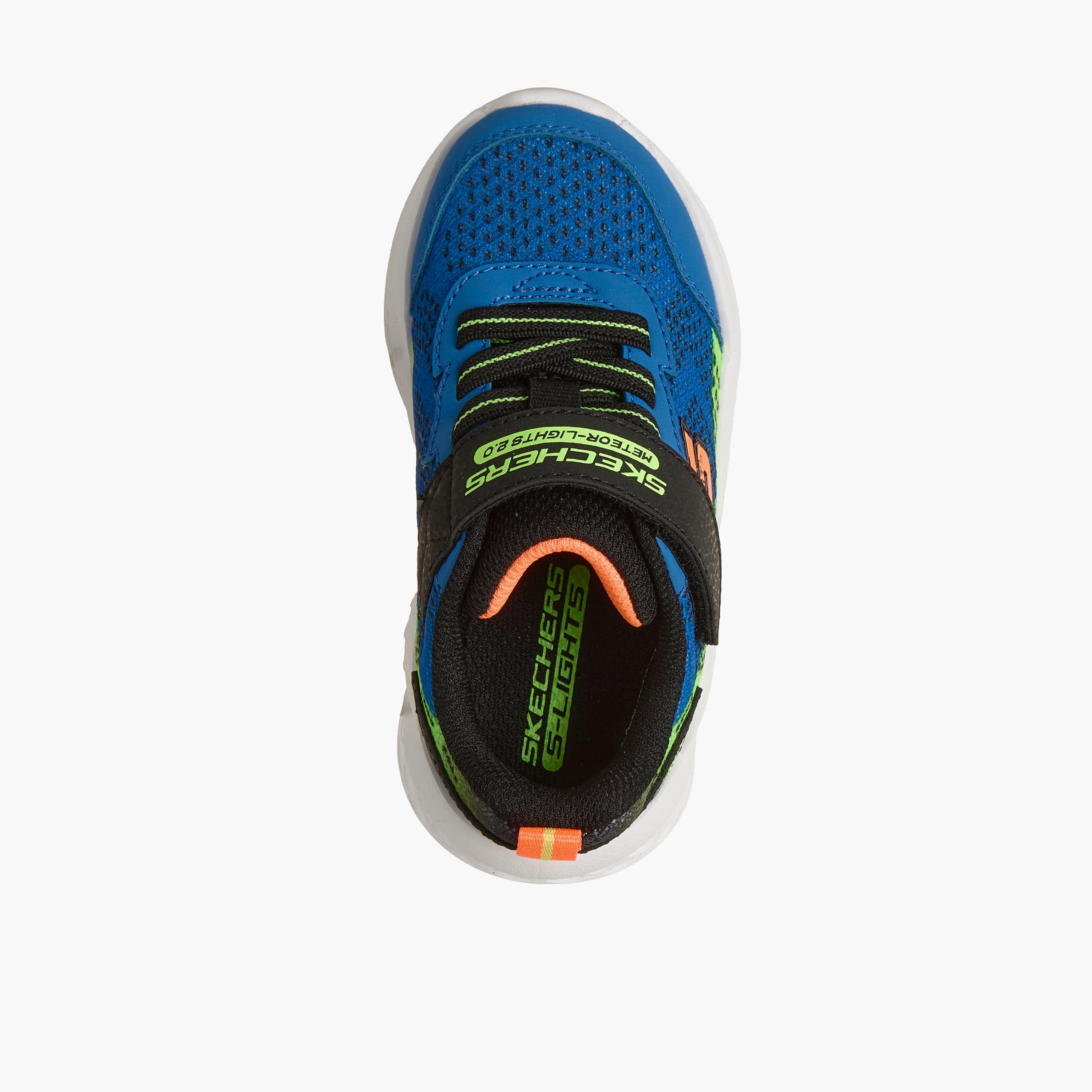 Skechers Boys METEOR-LIGHTS 2.0 Hook & Loop Light-Up Ankle Sneakers-sports-boys-shoes-image-2
