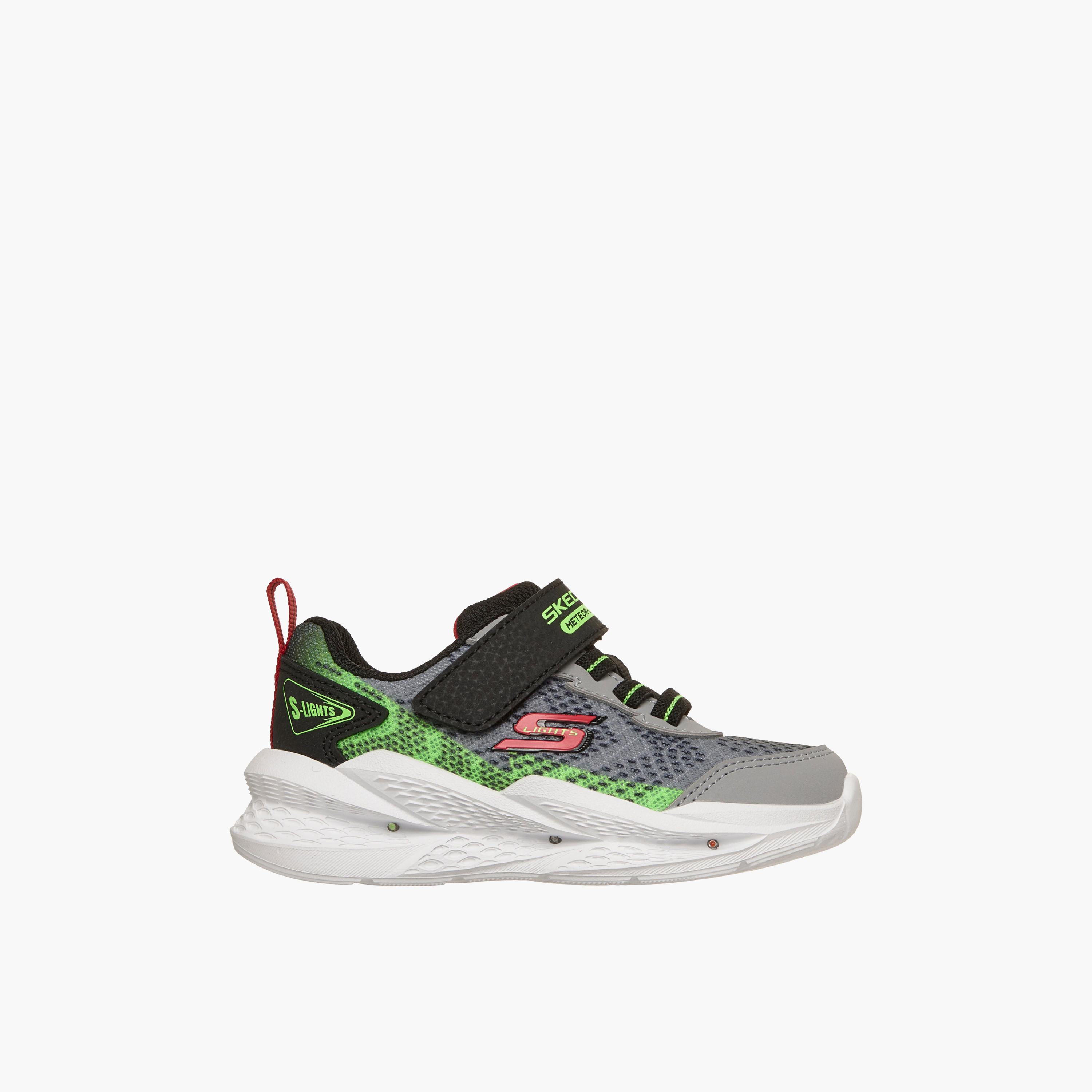 Skechers Boys METEOR-LIGHTS 2.0 Hook & Loop Light-Up Ankle Sneakers-sports-boys-shoes-image-2