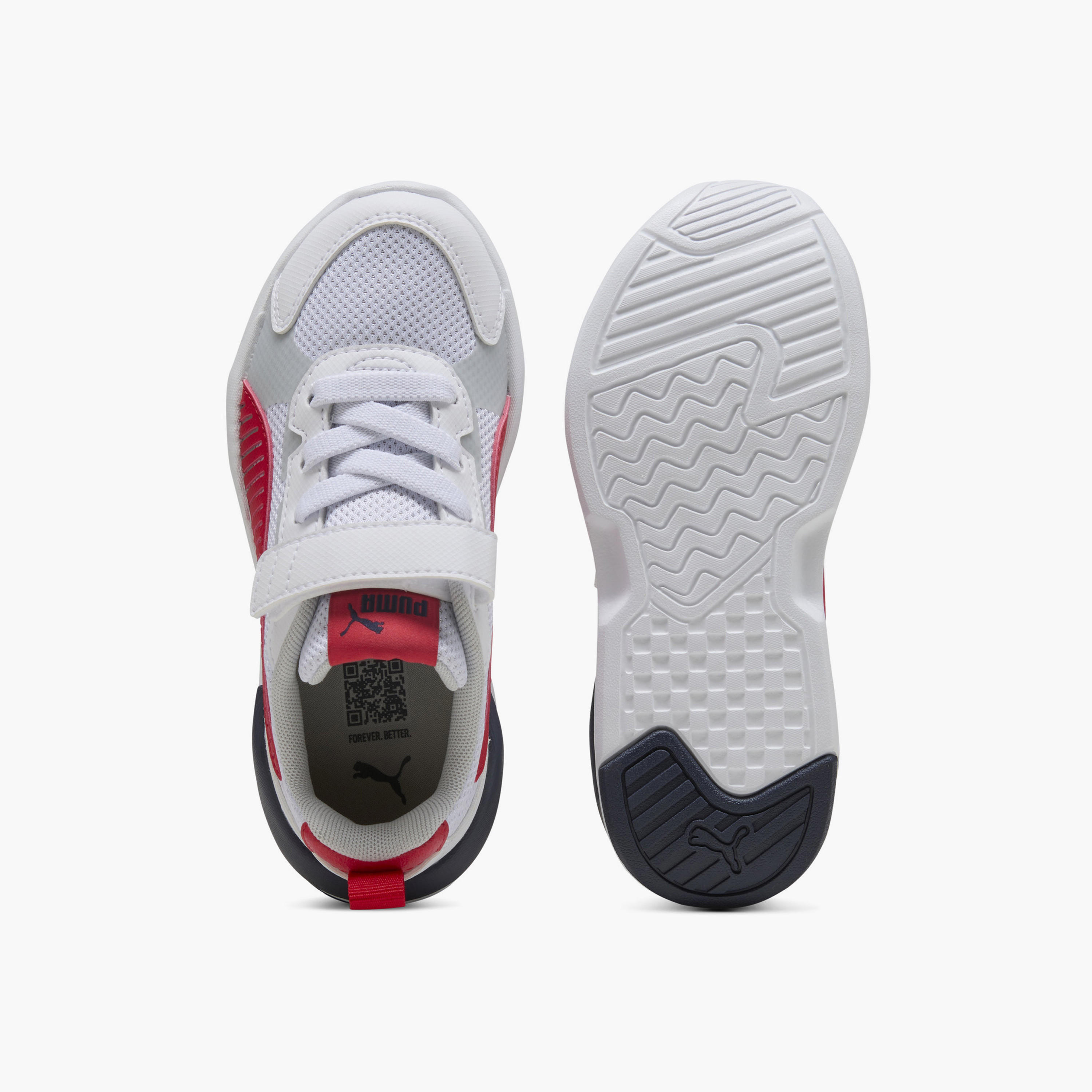 Puma Boys X-Ray 3 LT Hook & Loop Sneakers-sports-boys-shoes-image-4
