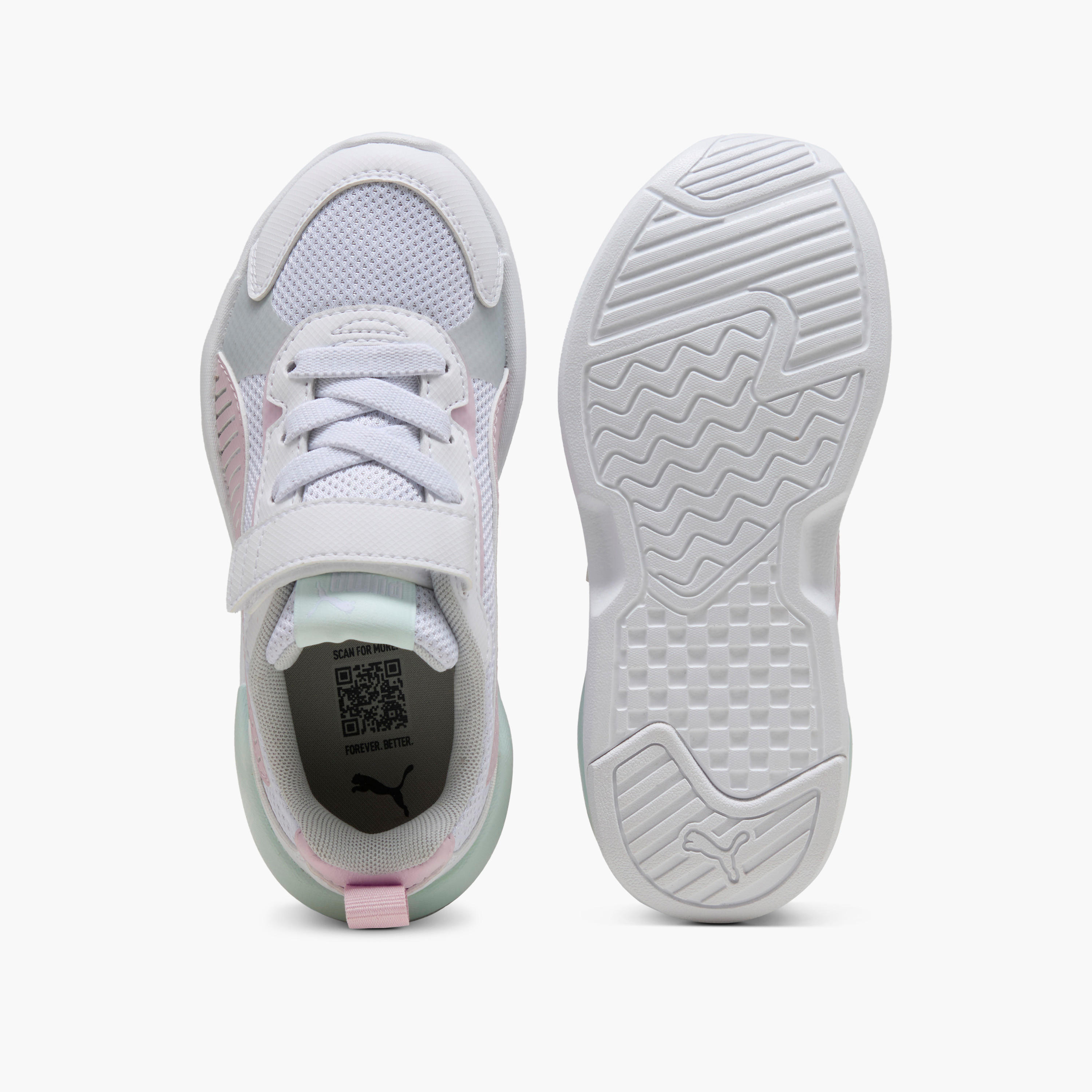 Puma Kids X Ray 3 Lt Ac Ps Hook & Loop Durable Walking Shoes-sports-boys-shoes-image-4