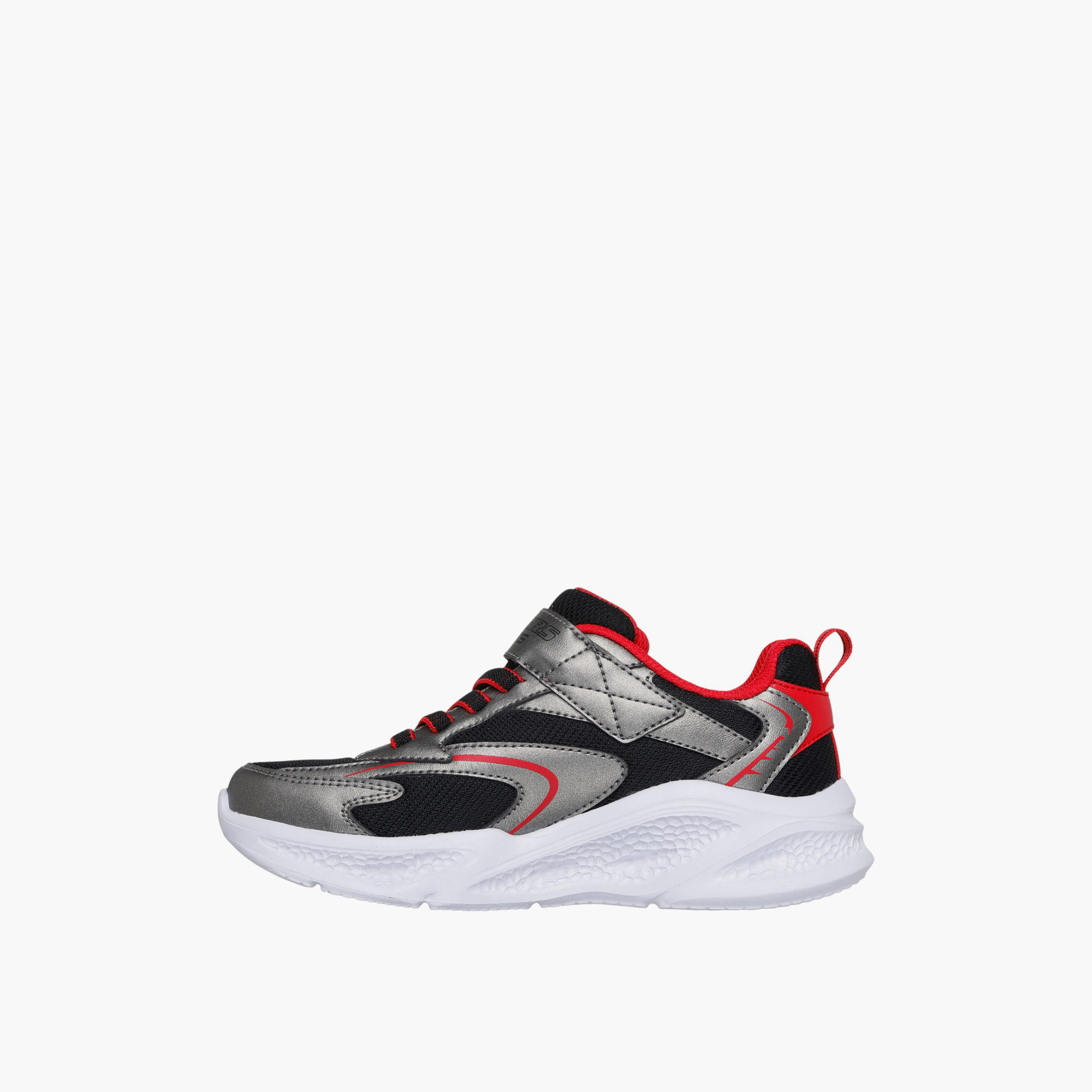 Skechers Boys' METEOR LIGHTS Light-Up Sports Shoes with Hook and Loop Closure - 401497L-GURD-sports-boys-shoes-image-4