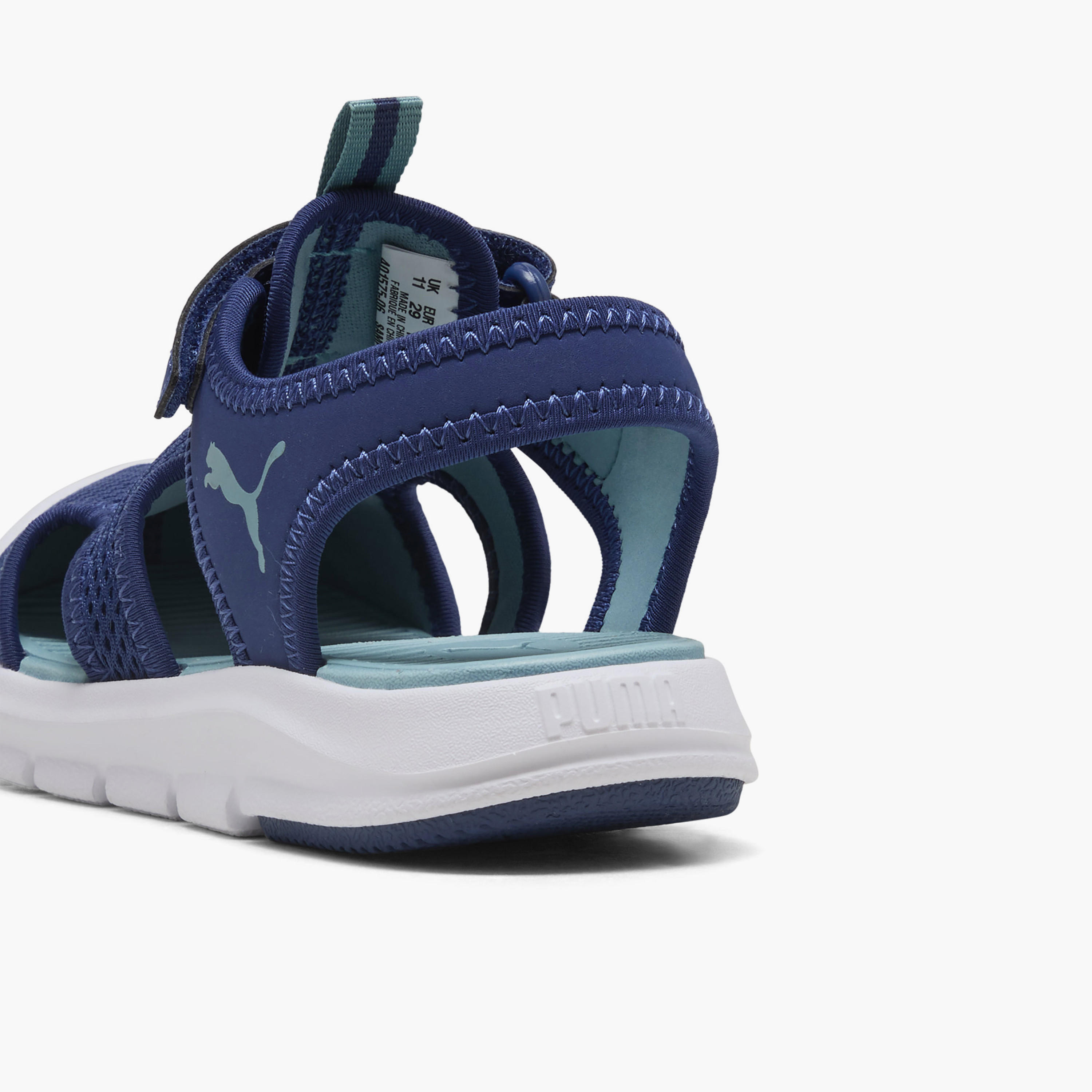 Puma Boys Fun Racer Mesh V Hook & Loop Strap Sandals-sports-boys-shoes-image-5