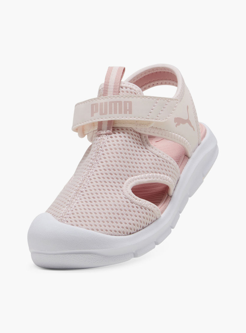 صندل فن ريسر ميش ڤي بشريط إغلاق لاصق للبنات من بوما-sports-girls-shoes-image-2