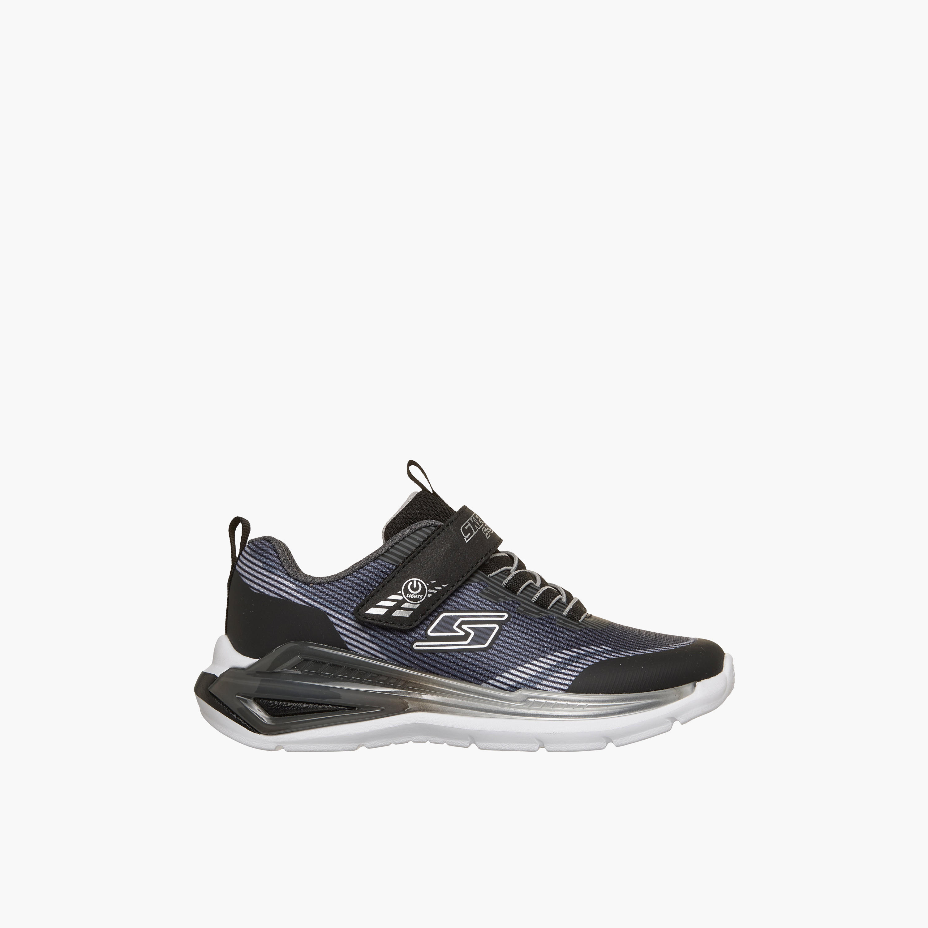 Skechers Boys TRI-NAMICS 2.0 Hook & Loop Sneakers - 401661L-BKSL-CP-sports-boys-shoes-image-4