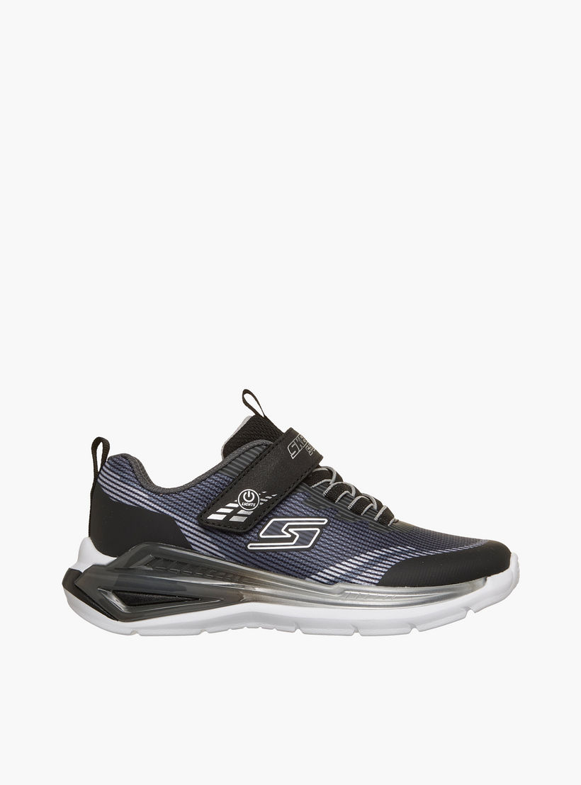 Skechers Boys TRI-NAMICS 2.0 Hook & Loop Sneakers - 401661L-BKSL-CP-sports-boys-shoes-image-4