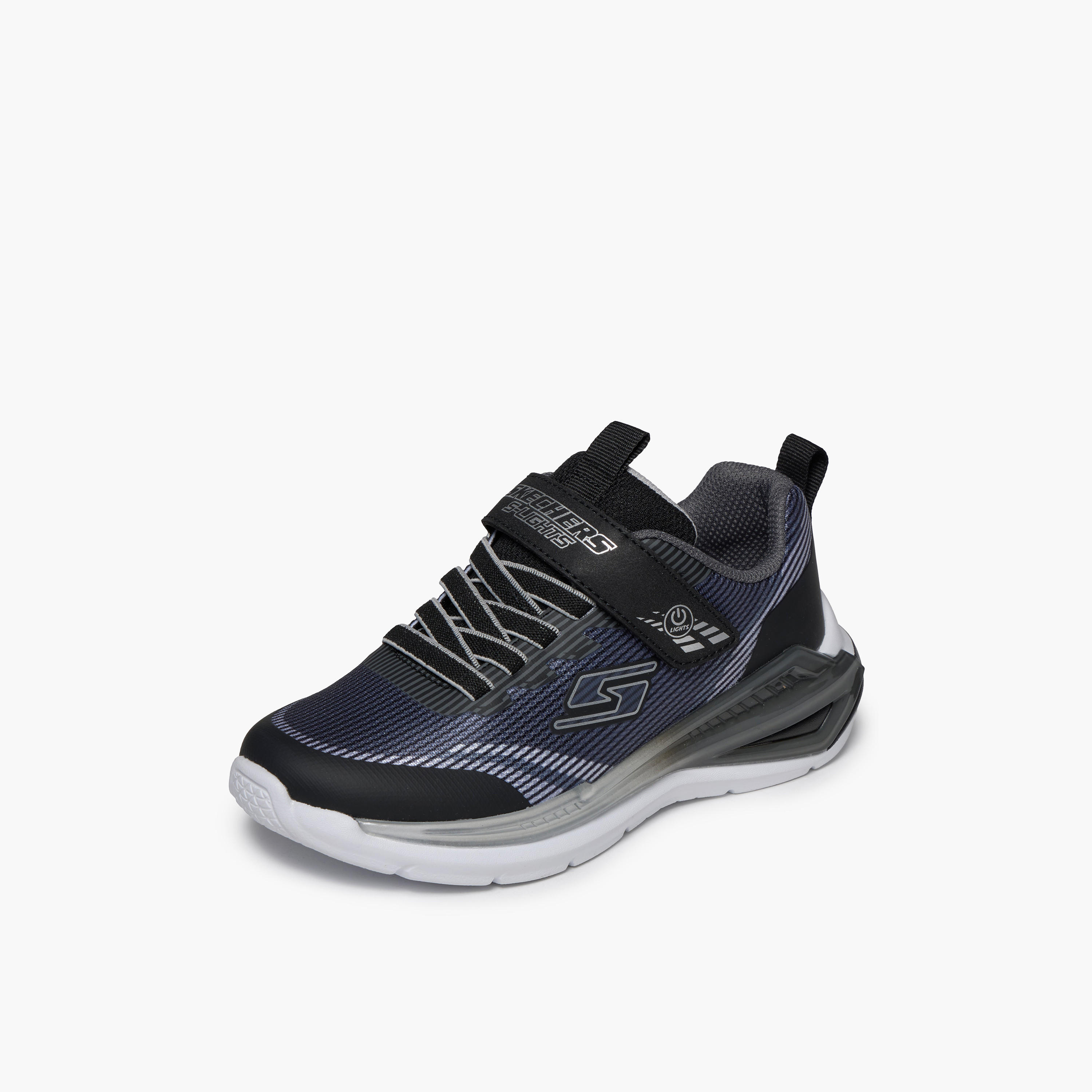 Skechers Boys TRI-NAMICS 2.0 Hook & Loop Sneakers - 401661L-BKSL-CP-sports-boys-shoes-image-5