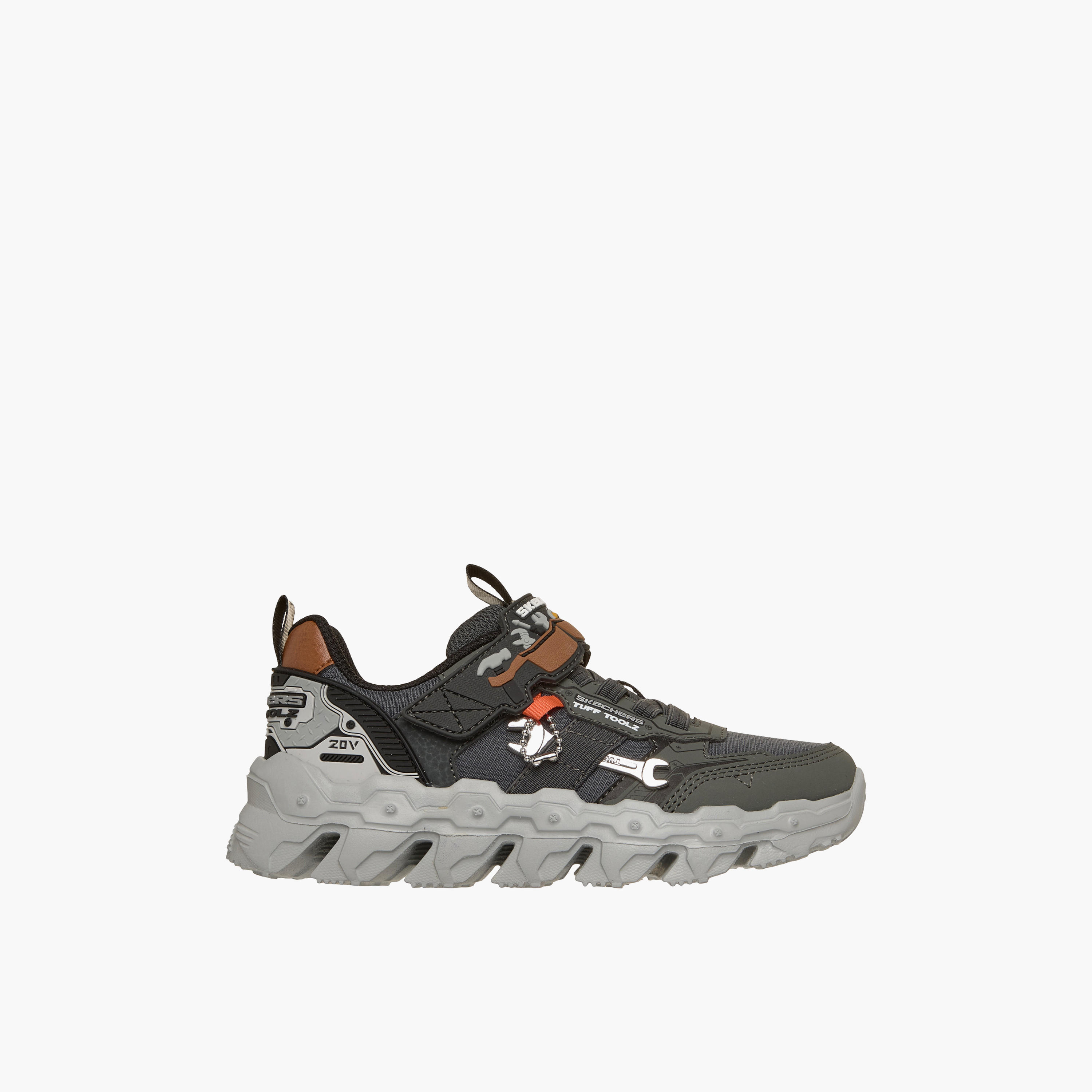 Skechers Boys MEGA-FLEX LITE Hook & Loop Sneakers-sports-boys-shoes-image-3