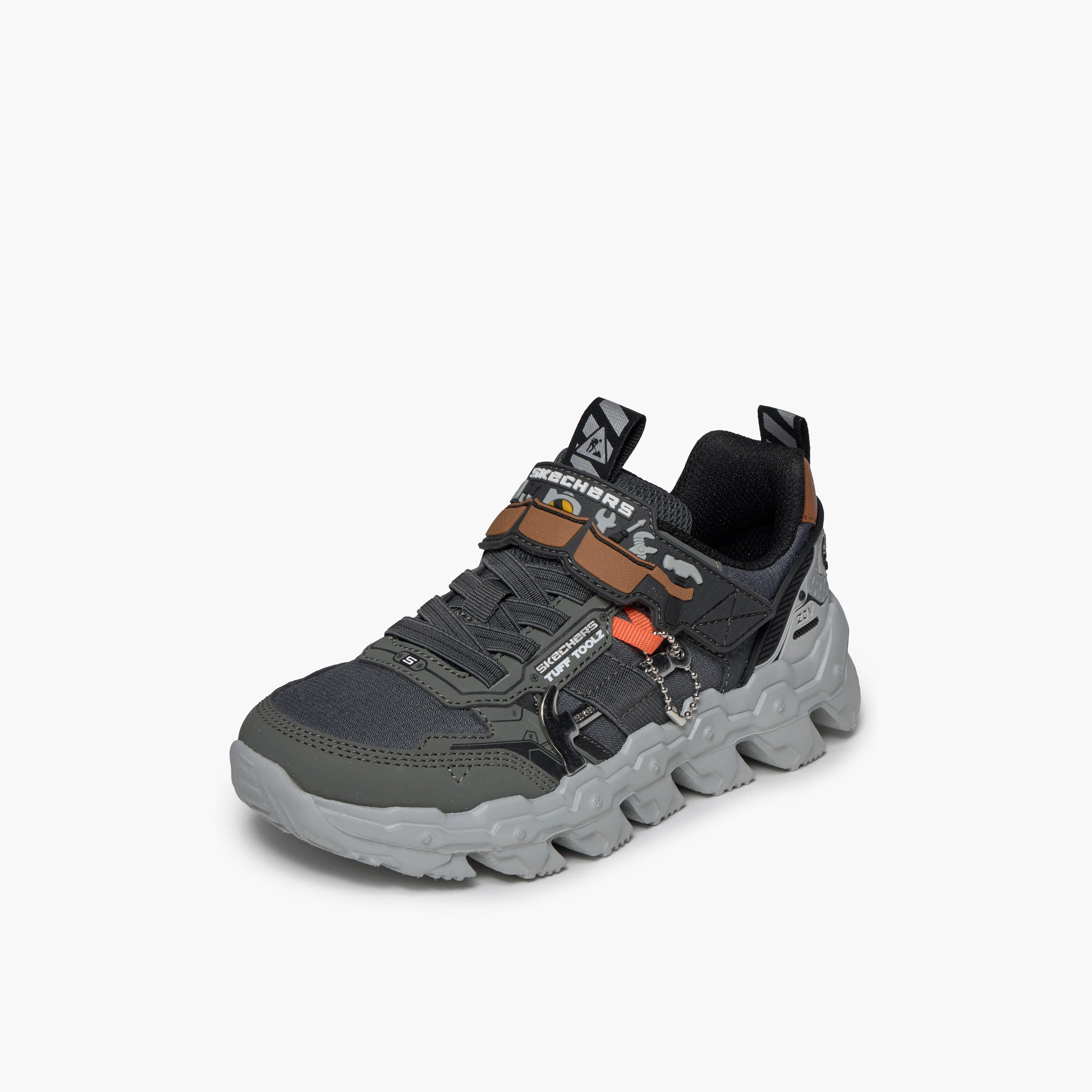 Skechers Boys MEGA-FLEX LITE Hook & Loop Sneakers-sports-boys-shoes-image-4