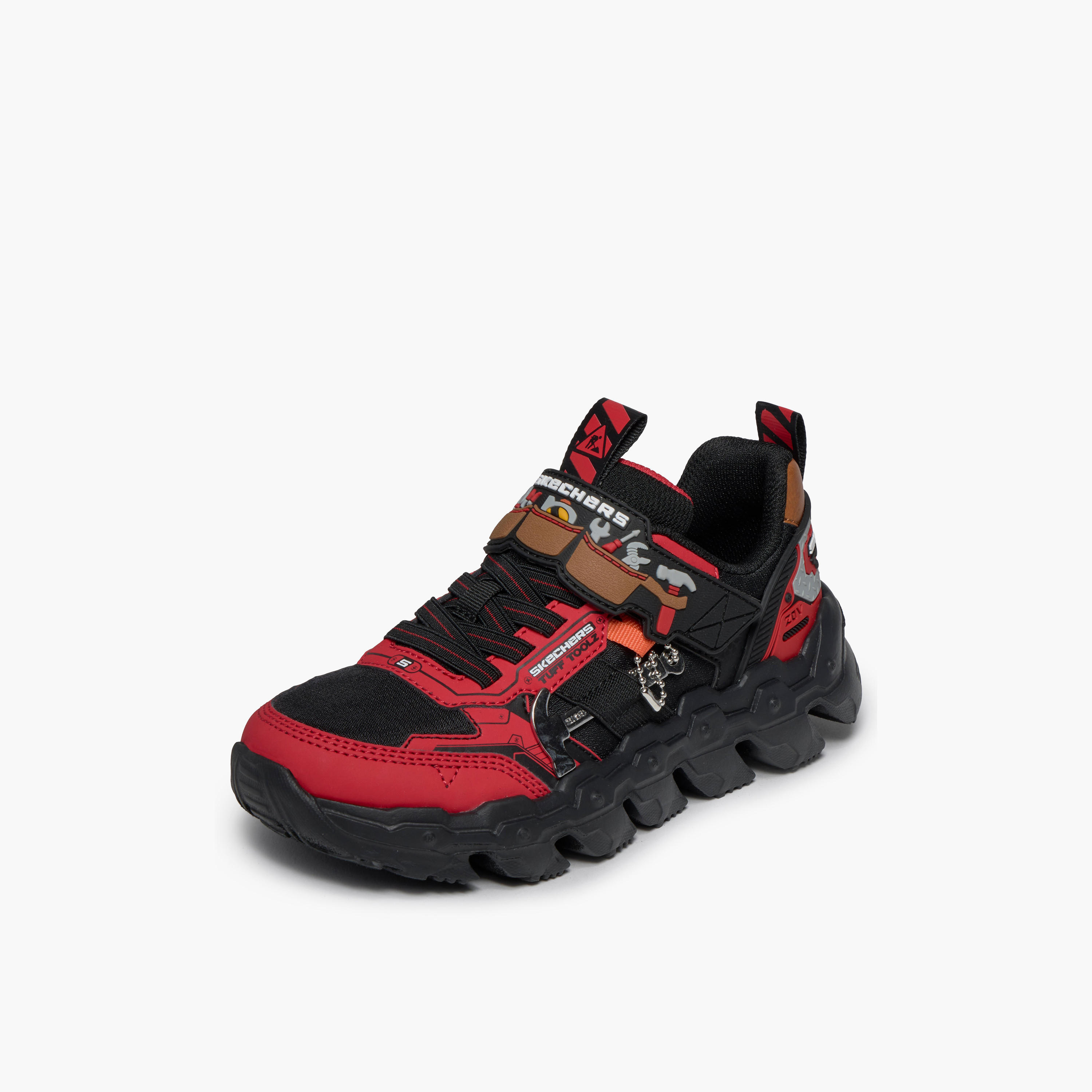 Skechers Boys Mega-Flex Lite Hook & Loop Sneakers-sports-boys-shoes-image-4