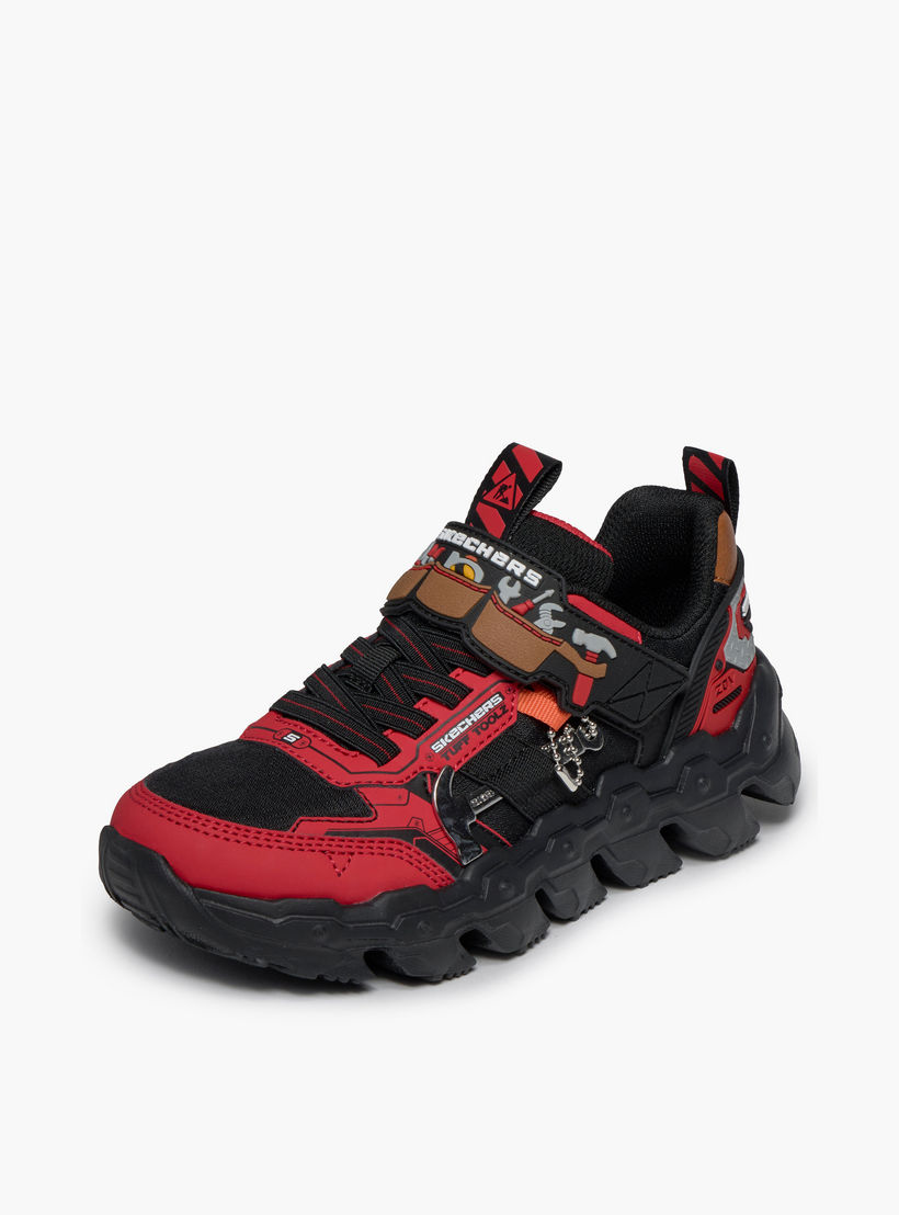 Skechers Boys Mega-Flex Lite Hook & Loop Sneakers-sports-boys-shoes-image-4
